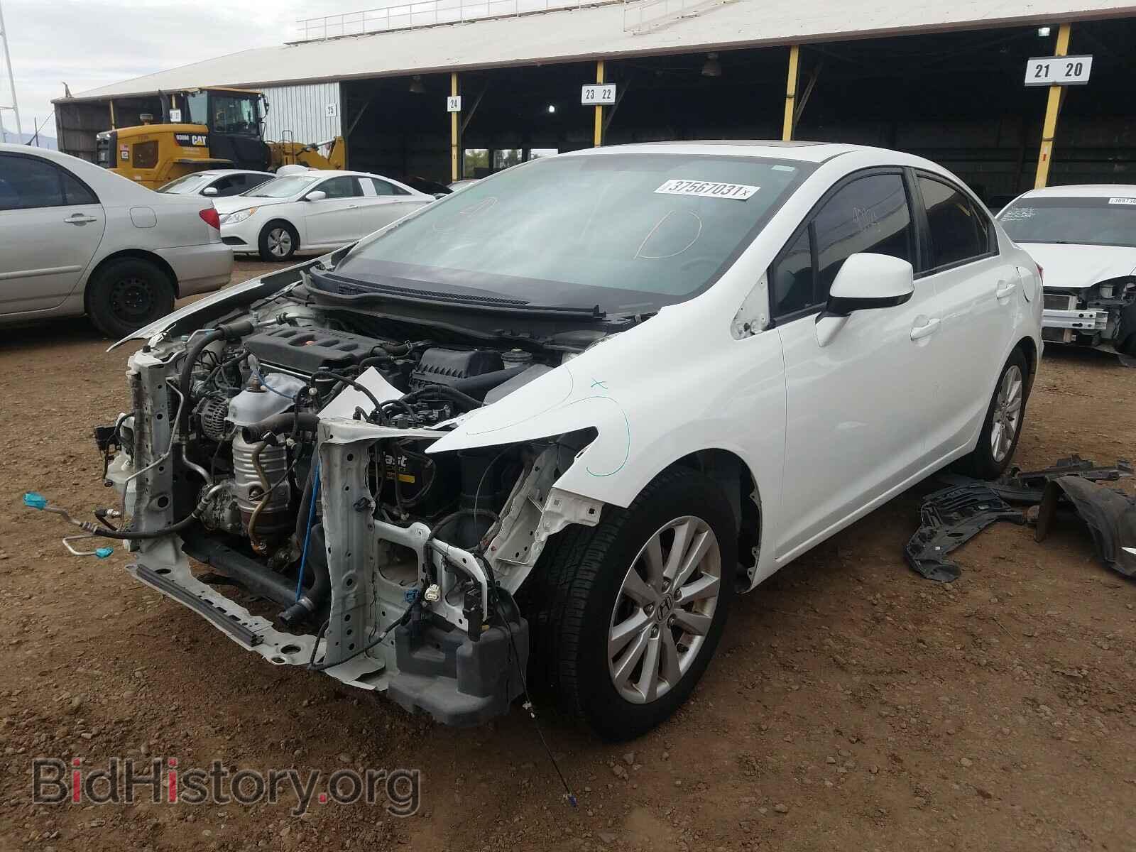 2012 HONDA CIVIC - VIN: 19XFB2F90CE324602 - Photo 2