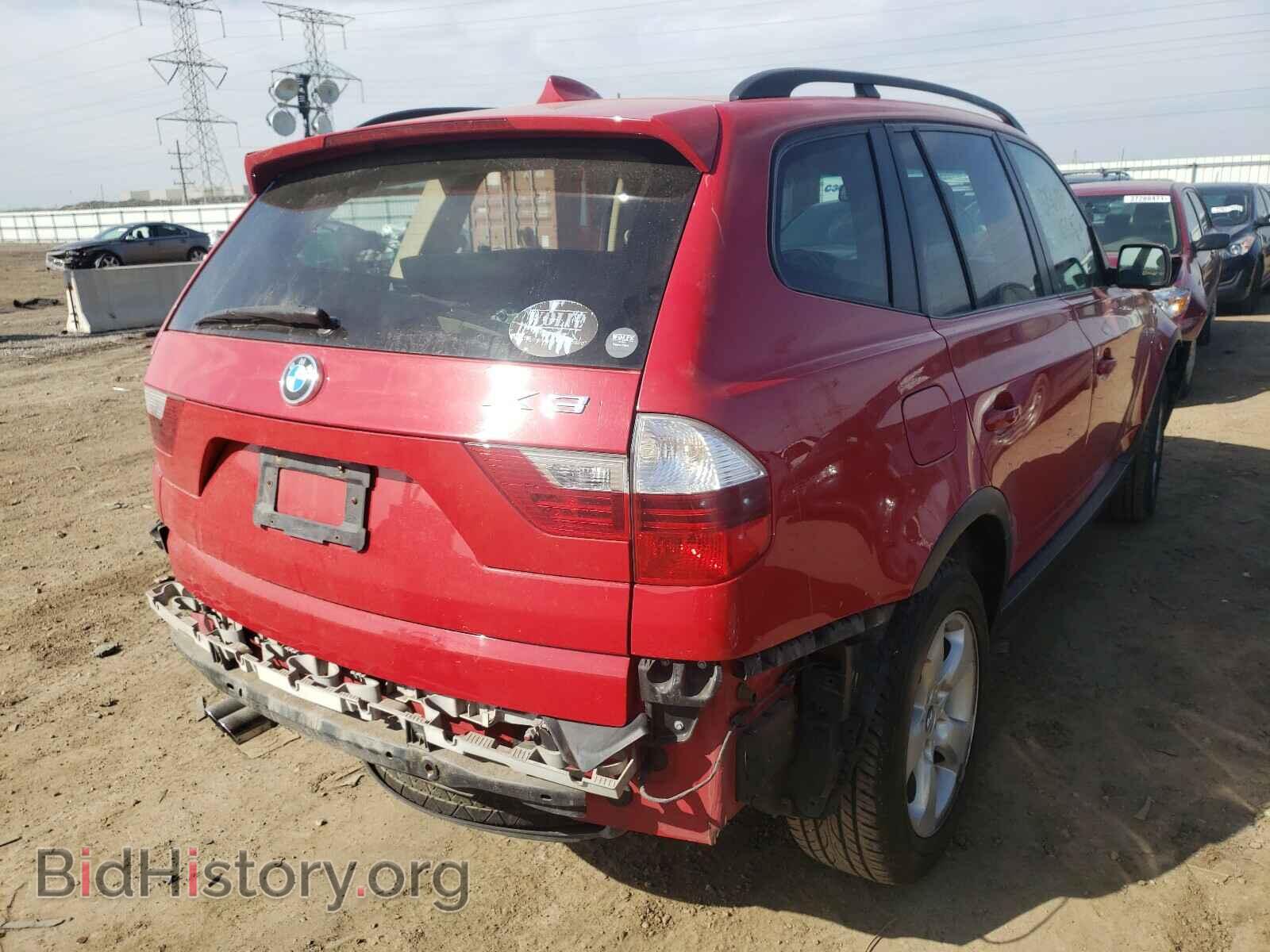 2007 BMW X3 - VIN: WBXPC93457WF14769 - Фото 4