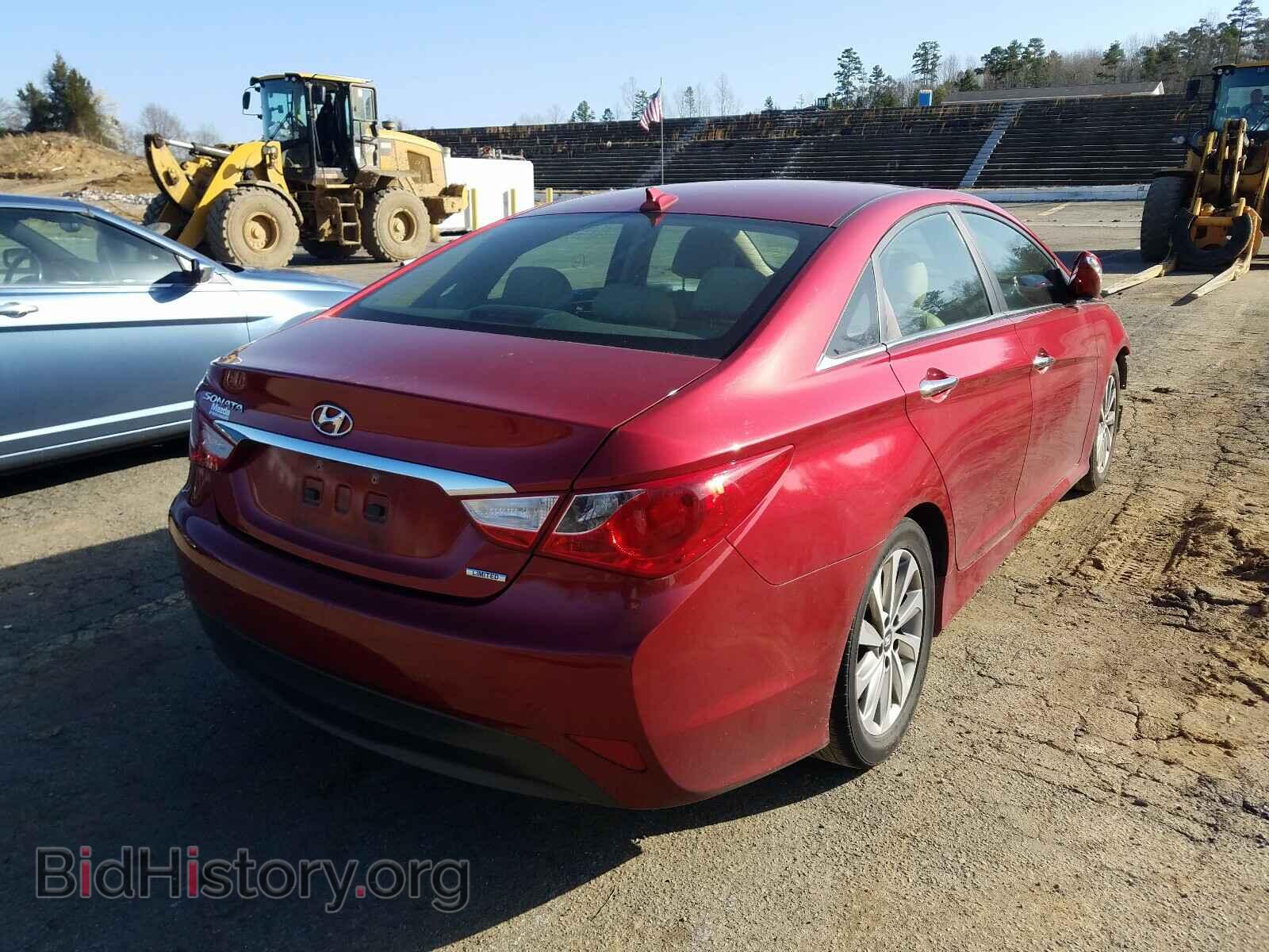 2014 HYUNDAI SONATA - VIN: 5NPEC4AC9EH932477 - Фото 4