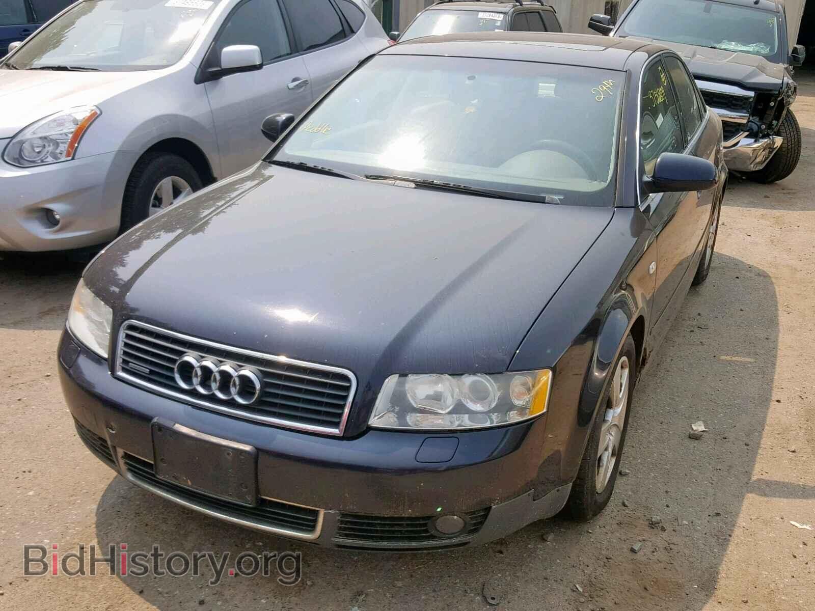 2002 AUDI A4 - VIN: WAULT68E62A175337 - Фото 2