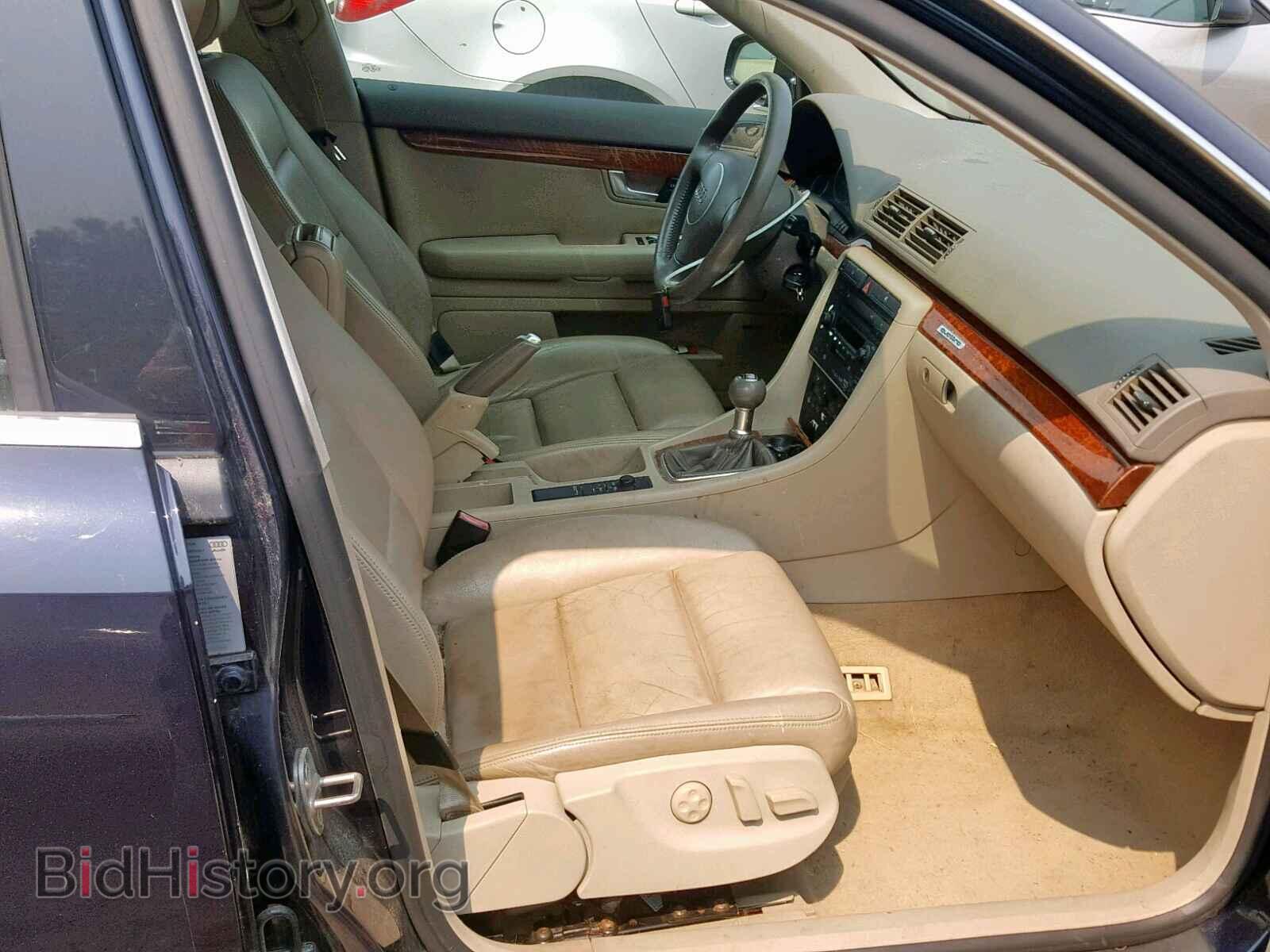 2002 AUDI A4 - VIN: WAULT68E62A175337 - Фото 5