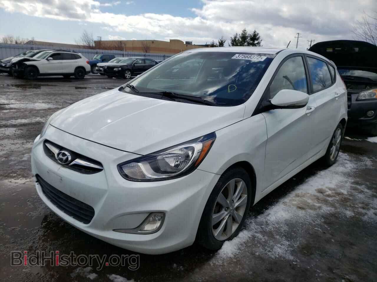 2014 HYUNDAI ACCENT - VIN: KMHCU5AE4EU184511 - Фото 2