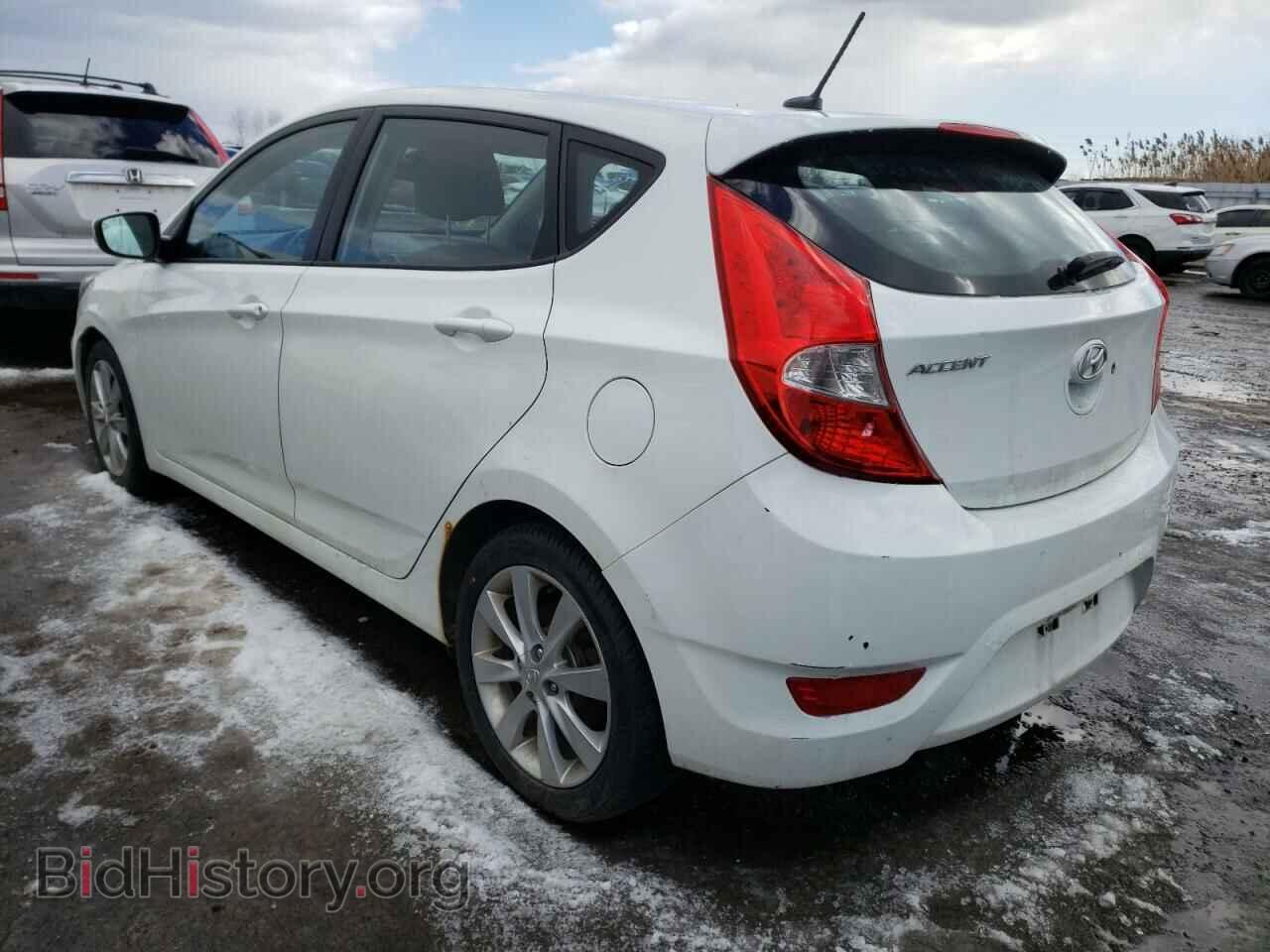 2014 HYUNDAI ACCENT - VIN: KMHCU5AE4EU184511 - Фото 3