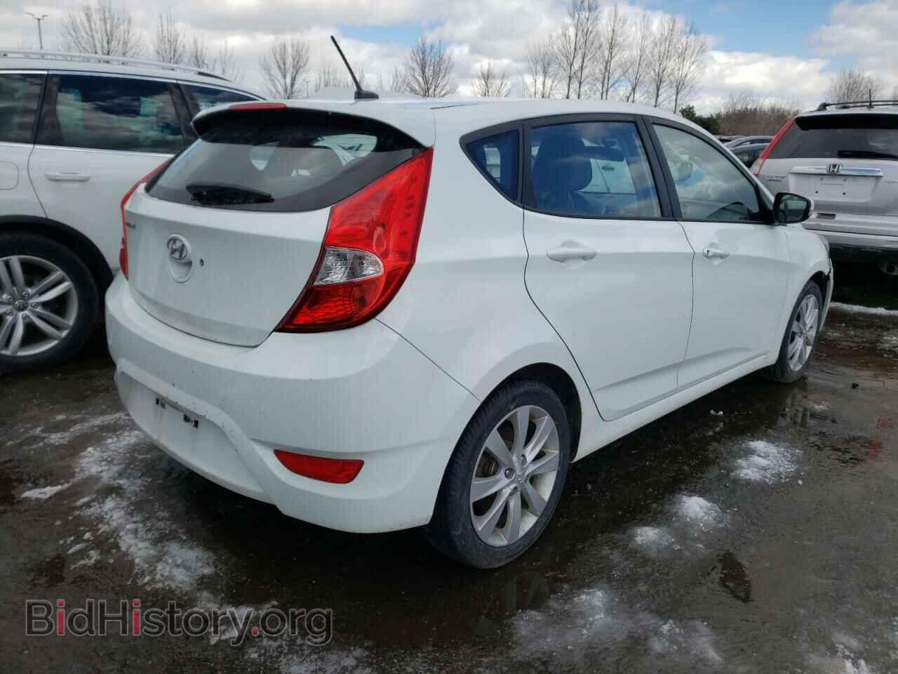 2014 HYUNDAI ACCENT - VIN: KMHCU5AE4EU184511 - Фото 4