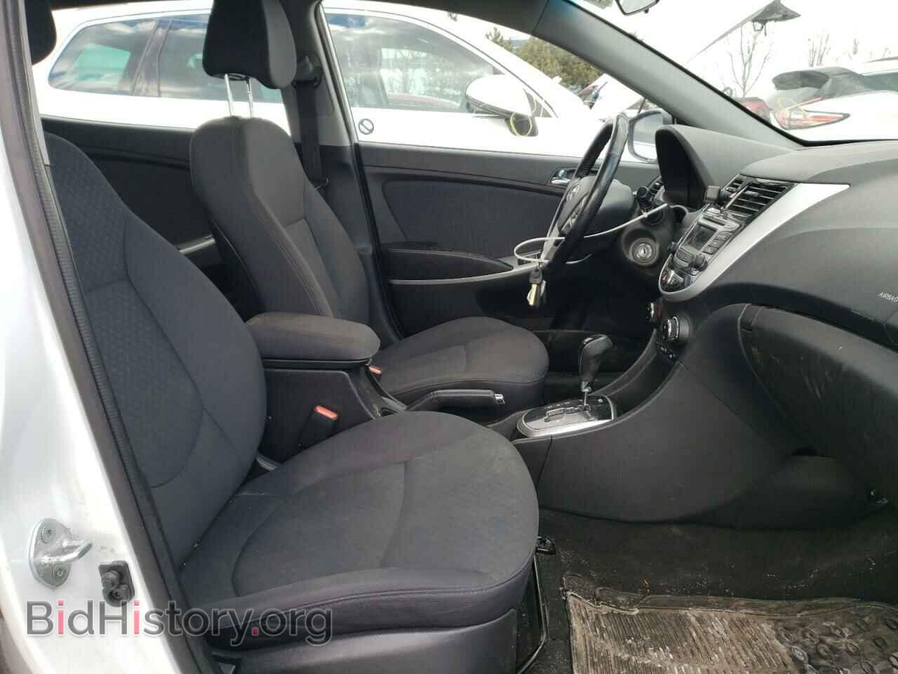 2014 HYUNDAI ACCENT - VIN: KMHCU5AE4EU184511 - Фото 5