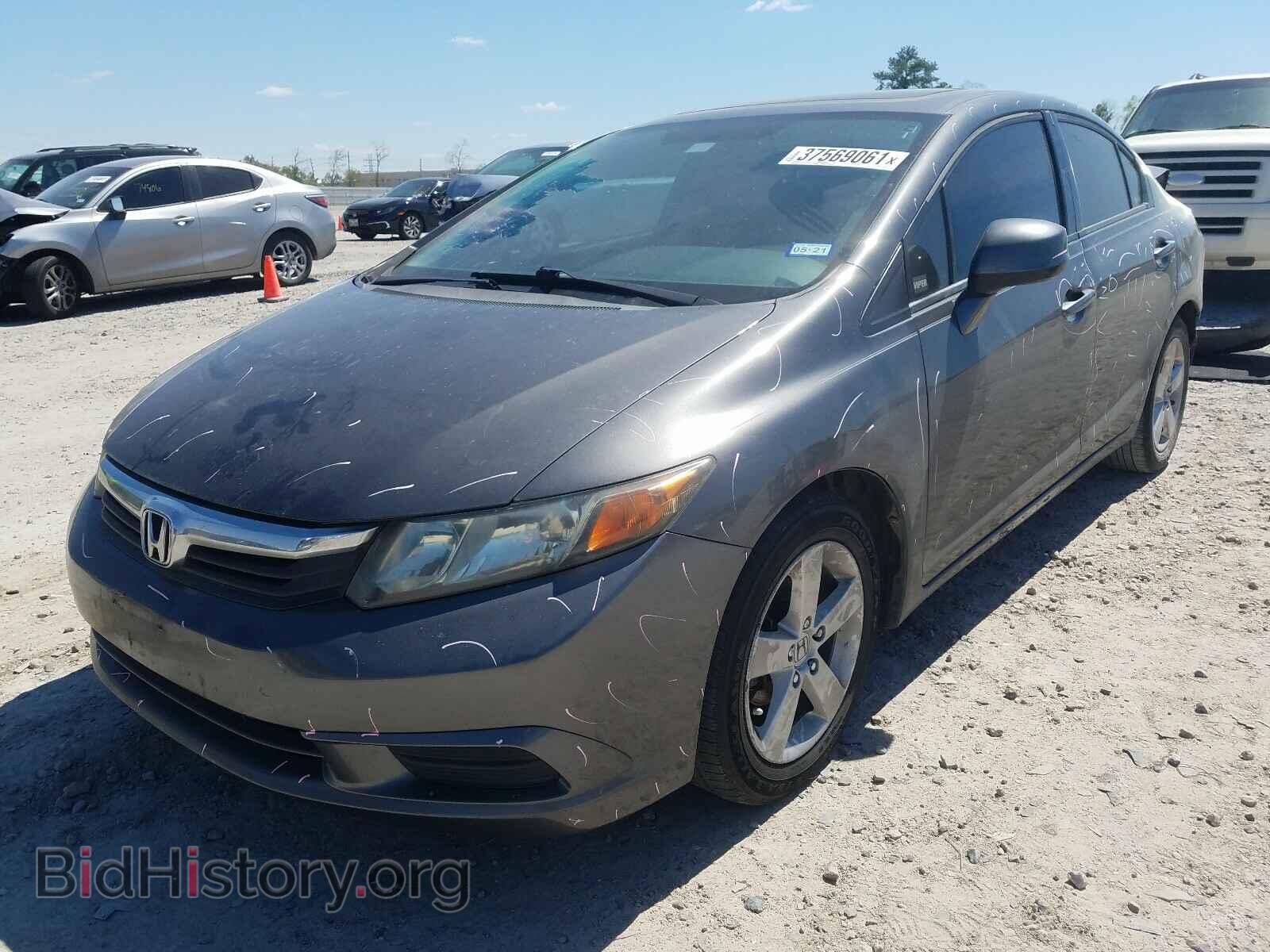 2012 HONDA CIVIC - VIN: 2HGFB2F86CH573032 - Photo 2