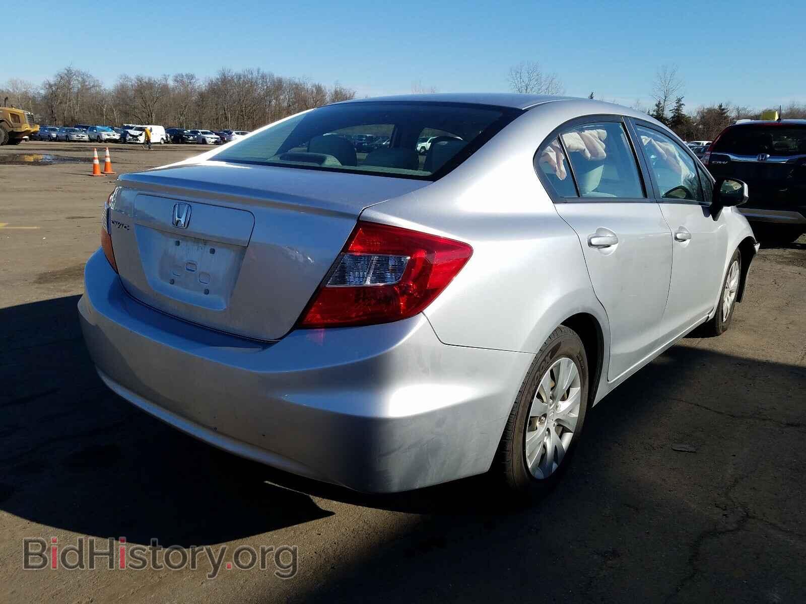2012 HONDA CIVIC - VIN: 2HGFB2F55CH333797 - Фото 4