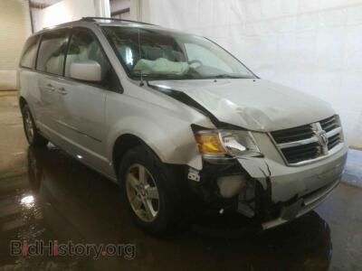 2010 Dodge CARAVAN Grand Cara, silver — VIN 2D4RN5D19AR460261, Copart