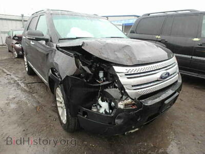 2013 Ford EXPLORER Explorer X, черный — VIN 1FM5K8D80DGA16108, Copart