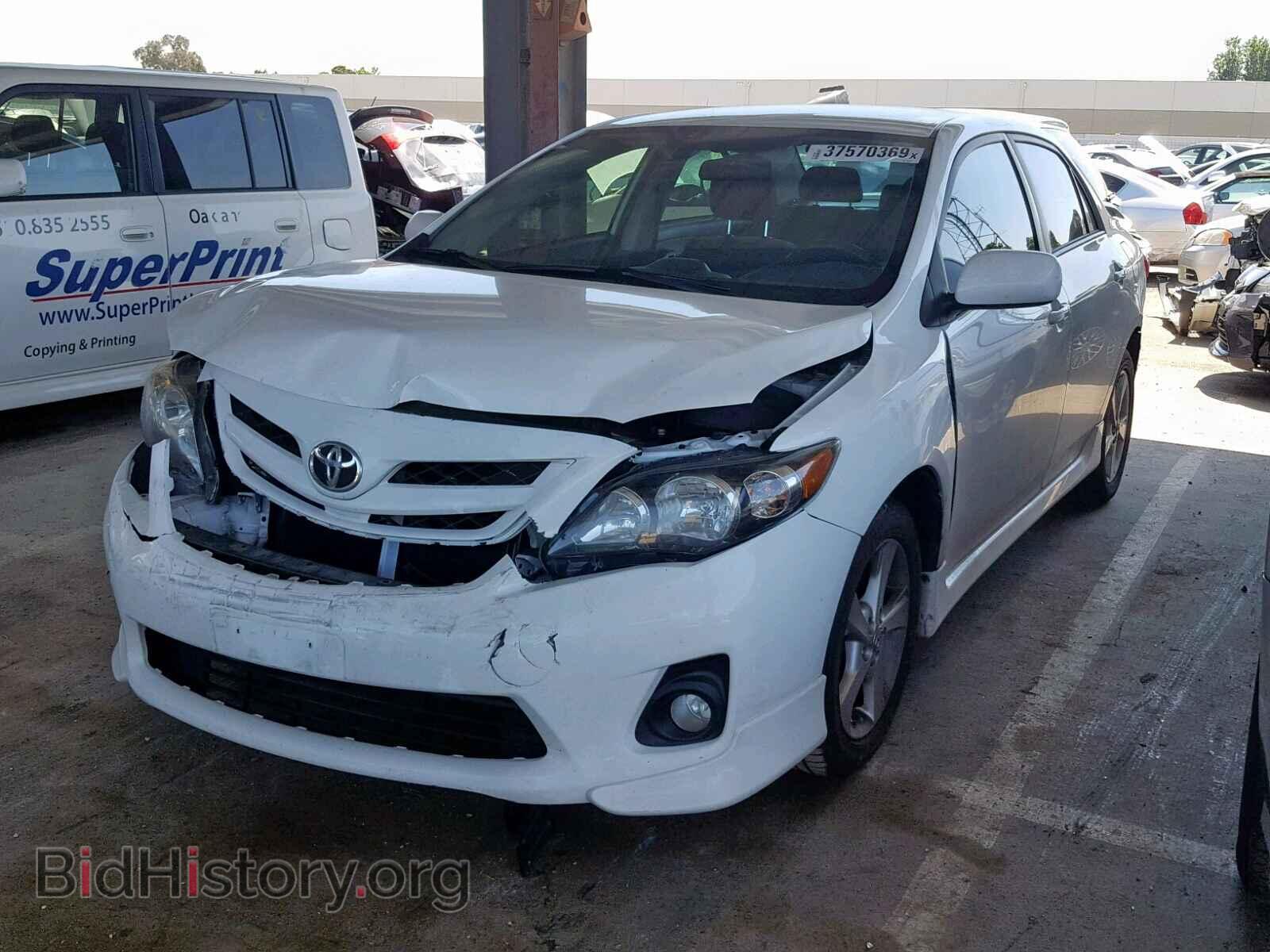 2013 TOYOTA COROLLA BA - VIN: 2T1BU4EE2DC931068 - Фото 2