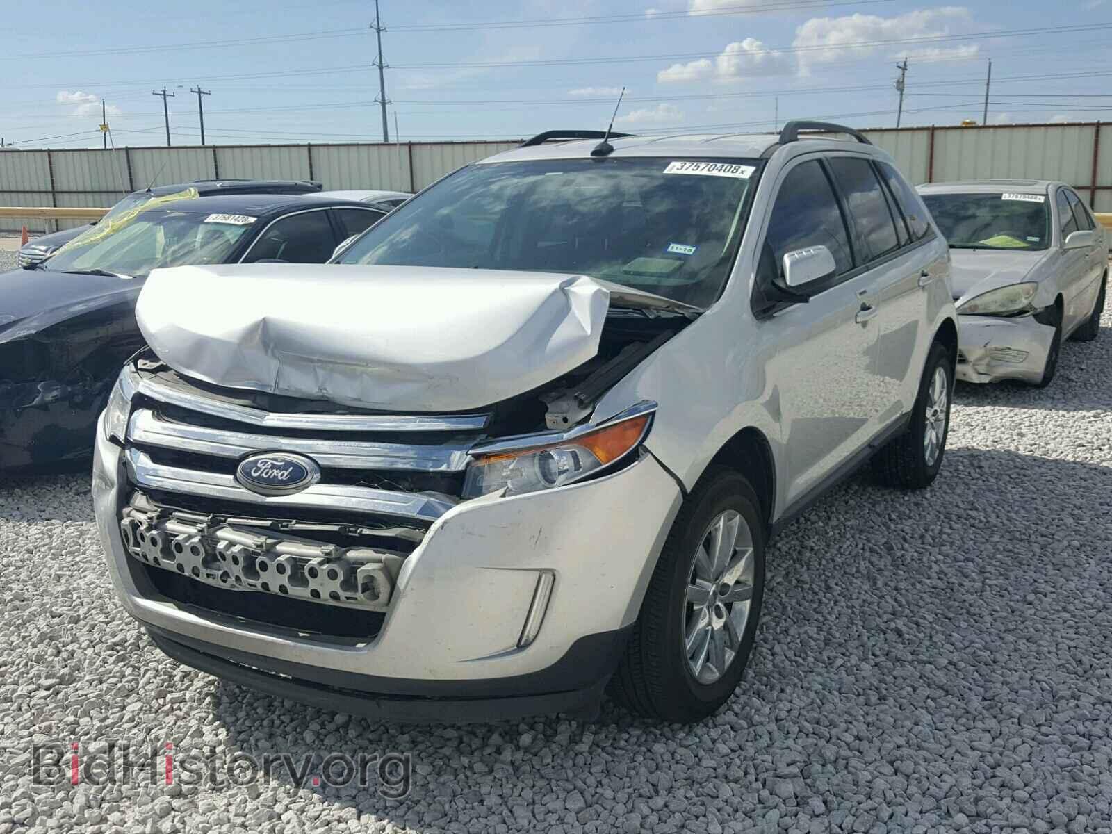 2013 FORD EDGE - VIN: 2FMDK3JC5DBE11030 - Фото 2