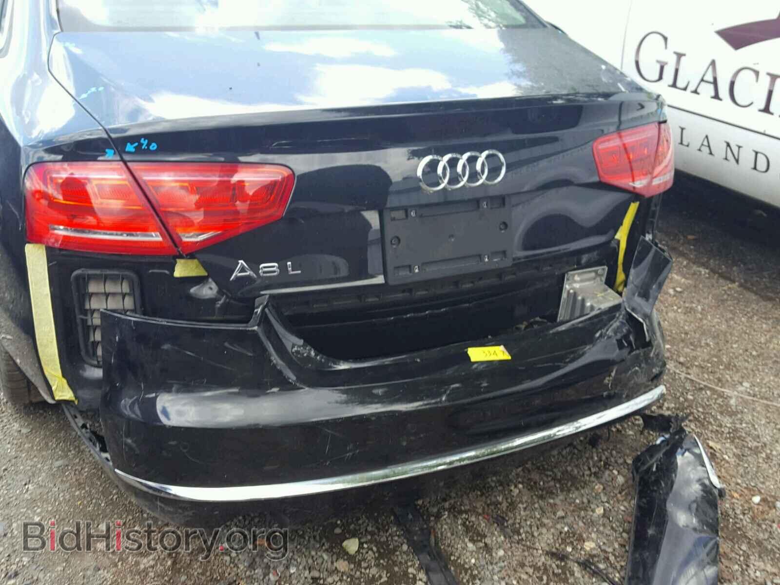2014 AUDI A8 - VIN: WAURGAFD6EN002233 - Фото 9