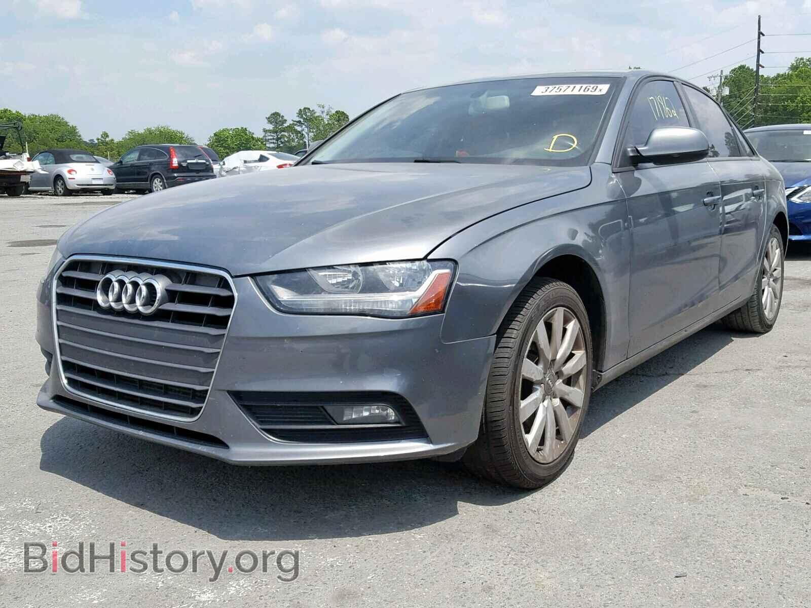 2013 AUDI A4 - VIN: WAUAFAFL7DN031441 - Фото 2