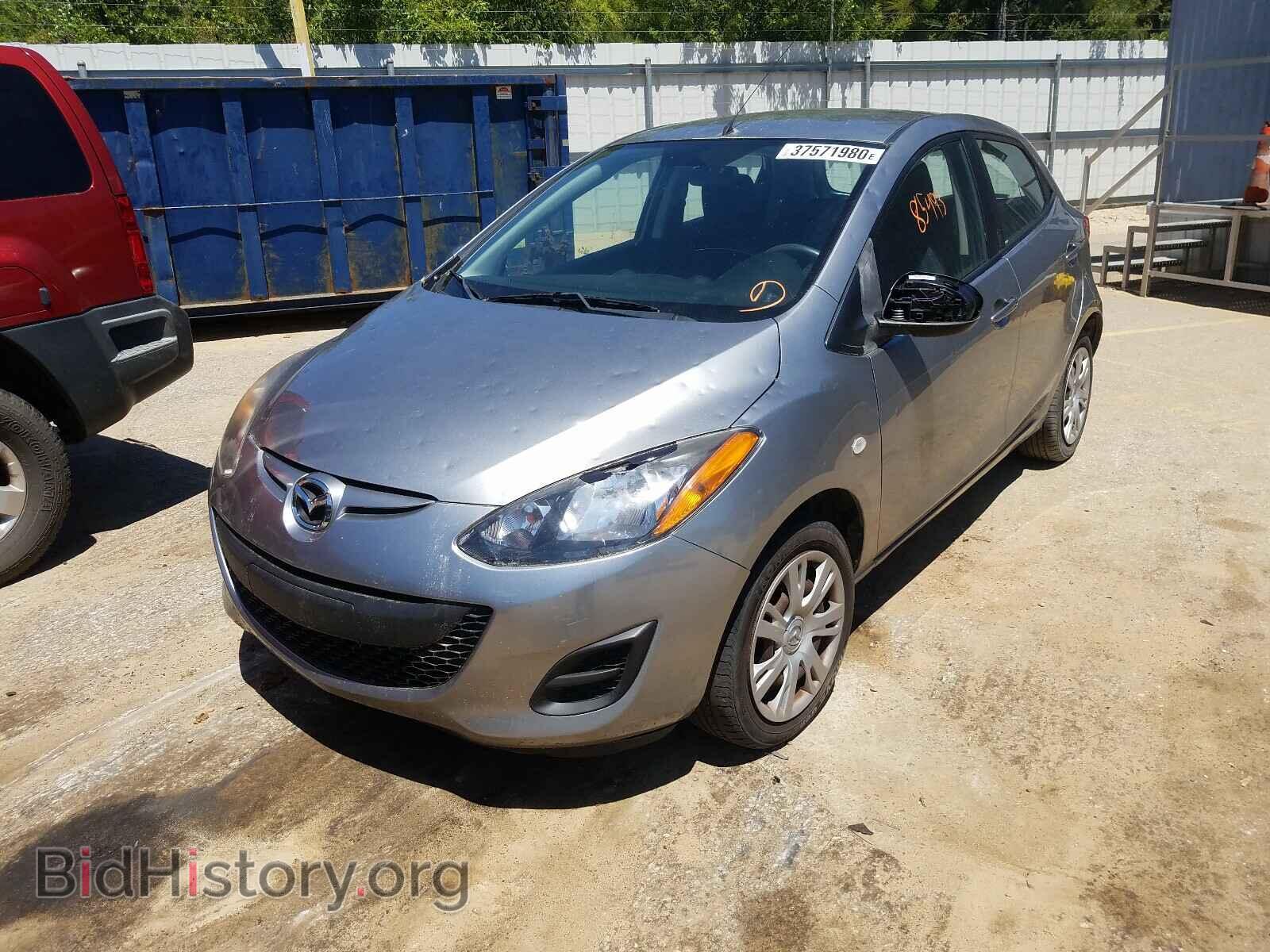 2012 MAZDA 2 - VIN: JM1DE1KY1C0142468 - Фото 2