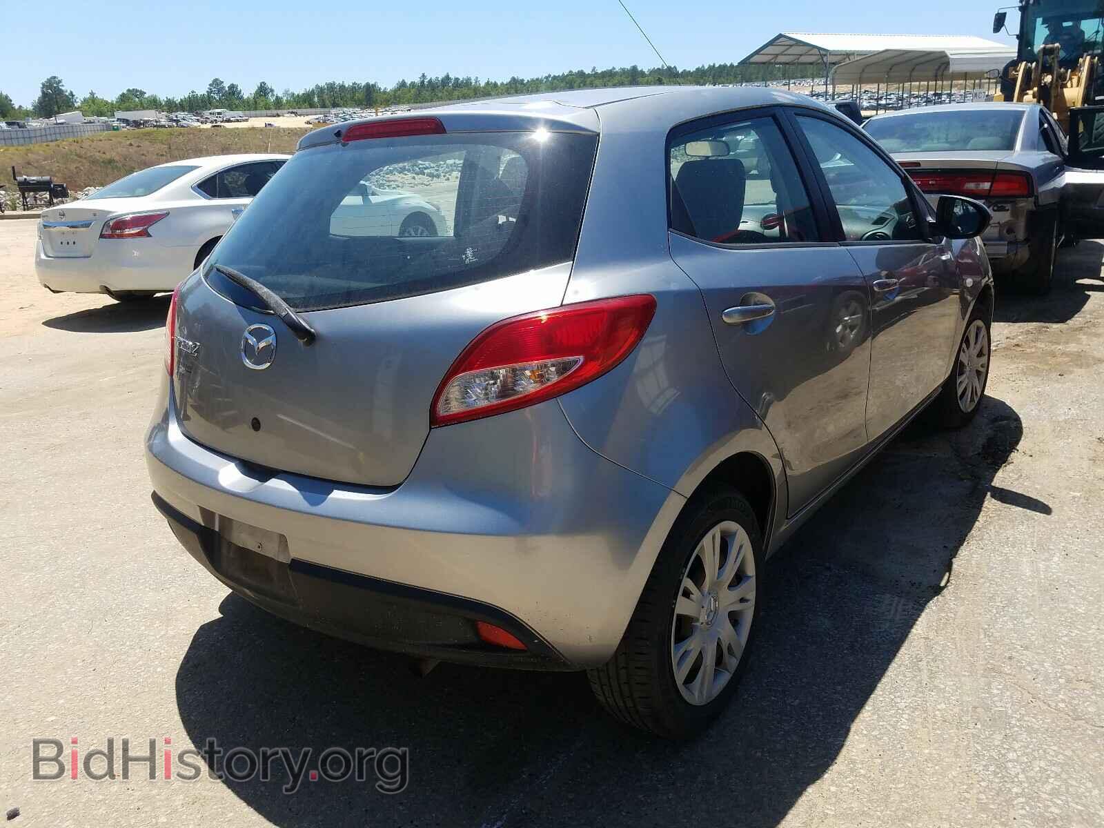 2012 MAZDA 2 - VIN: JM1DE1KY1C0142468 - Фото 4