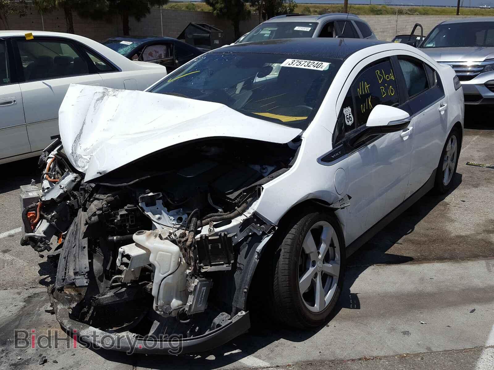 2012 CHEVROLET VOLT - VIN: 1G1RA6E47CU113484 - Фото 2