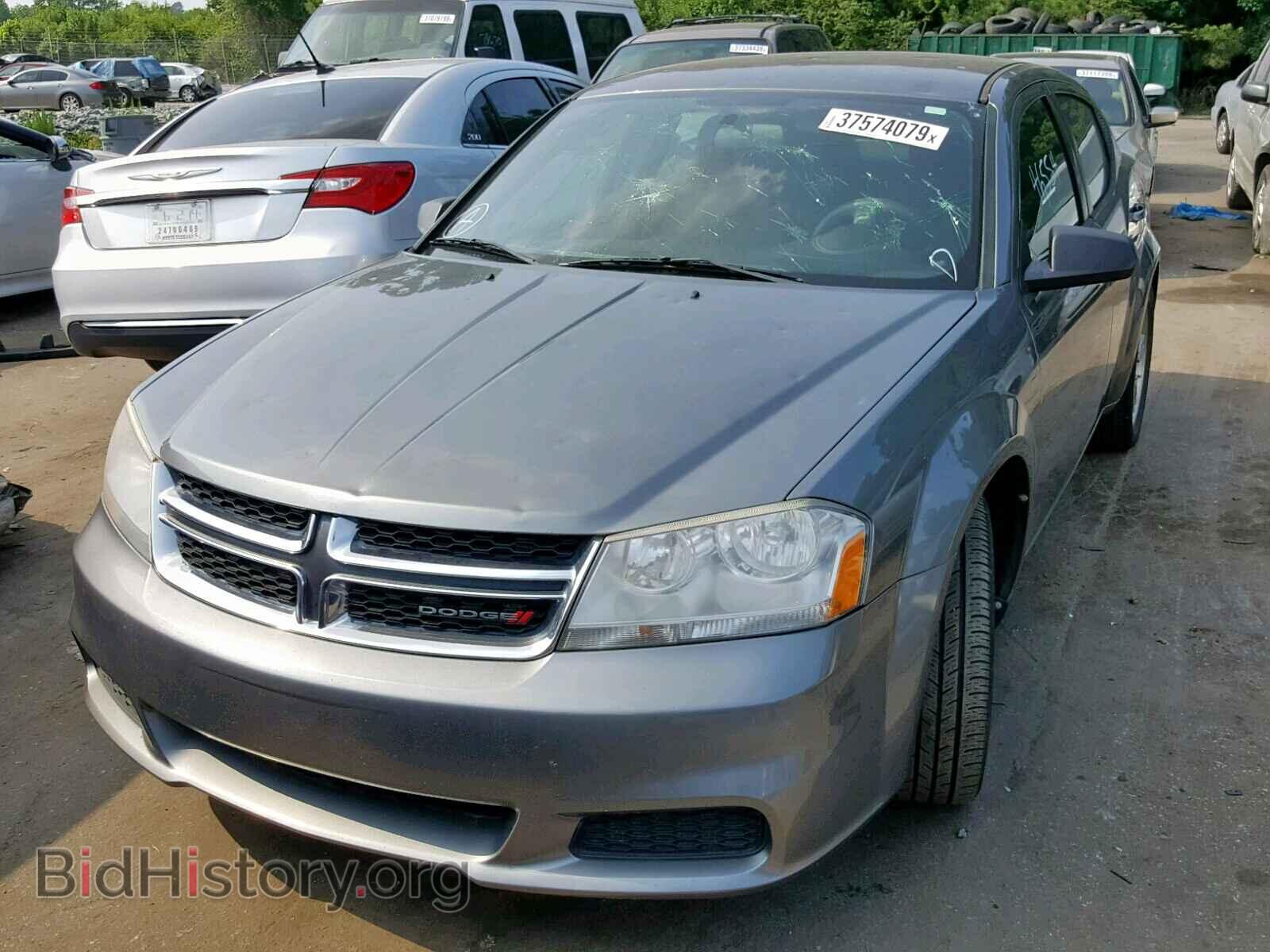 2013 DODGE AVENGER - VIN: 1C3CDZAB9DN628173 - Фото 2