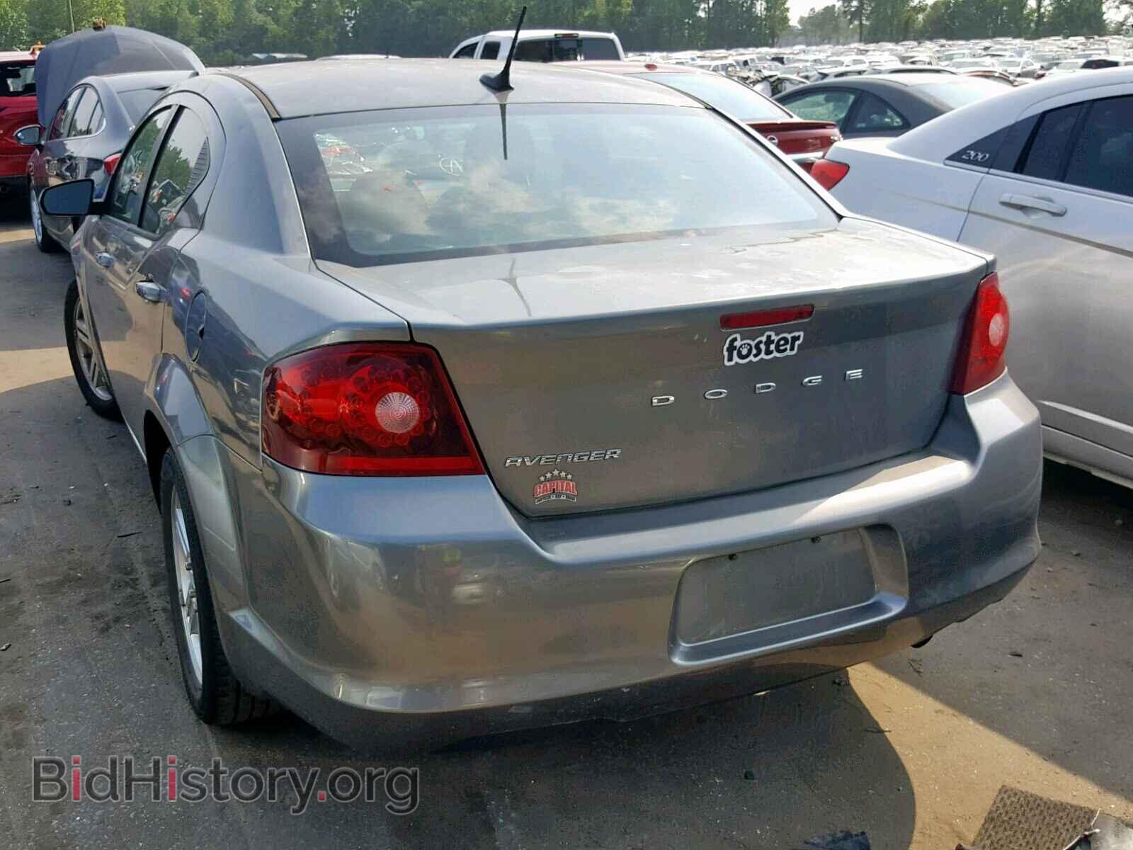 2013 DODGE AVENGER - VIN: 1C3CDZAB9DN628173 - Фото 3