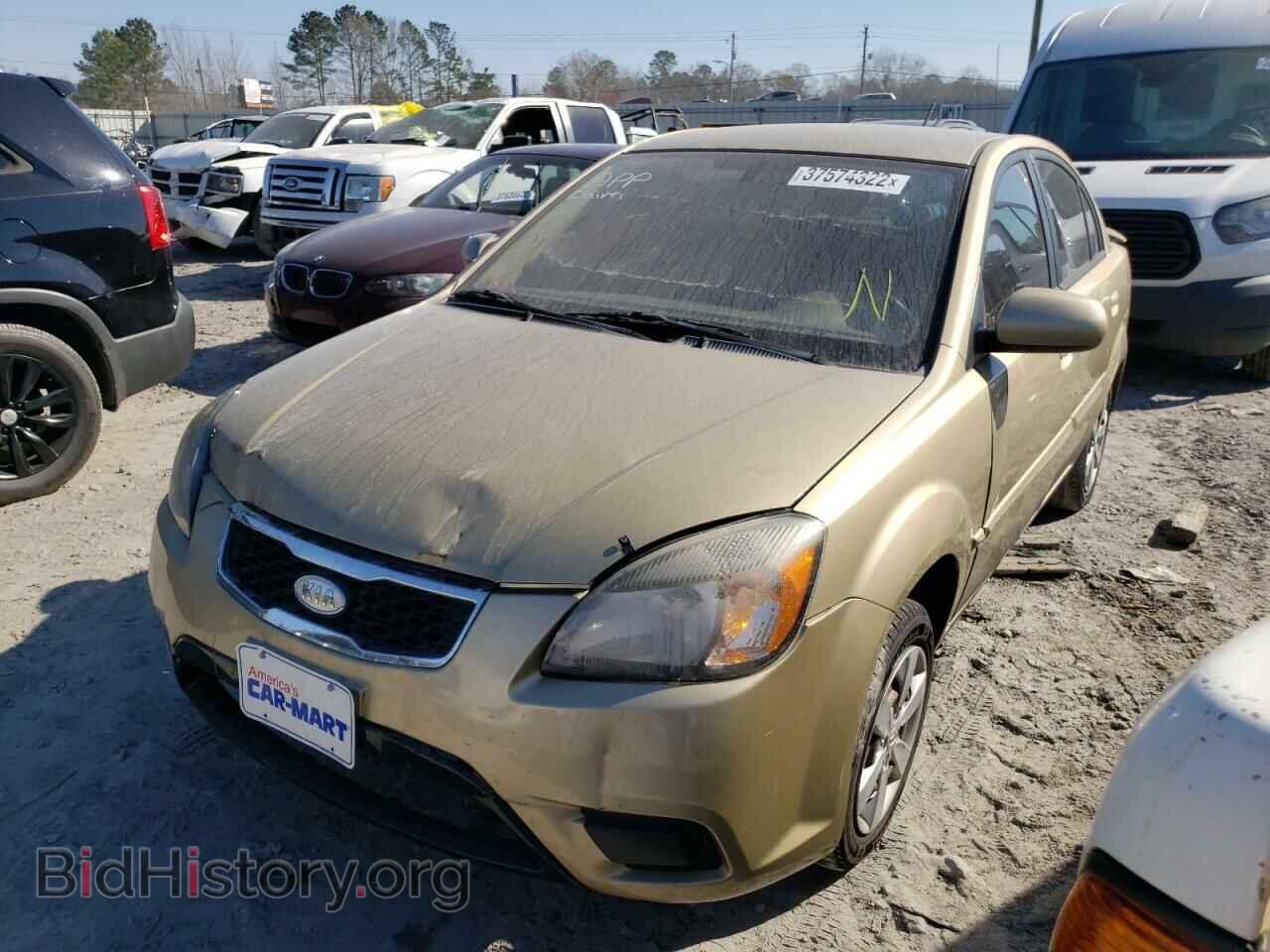 2010 KIA RIO - VIN: KNADH4A33A6629497 - Фото 2