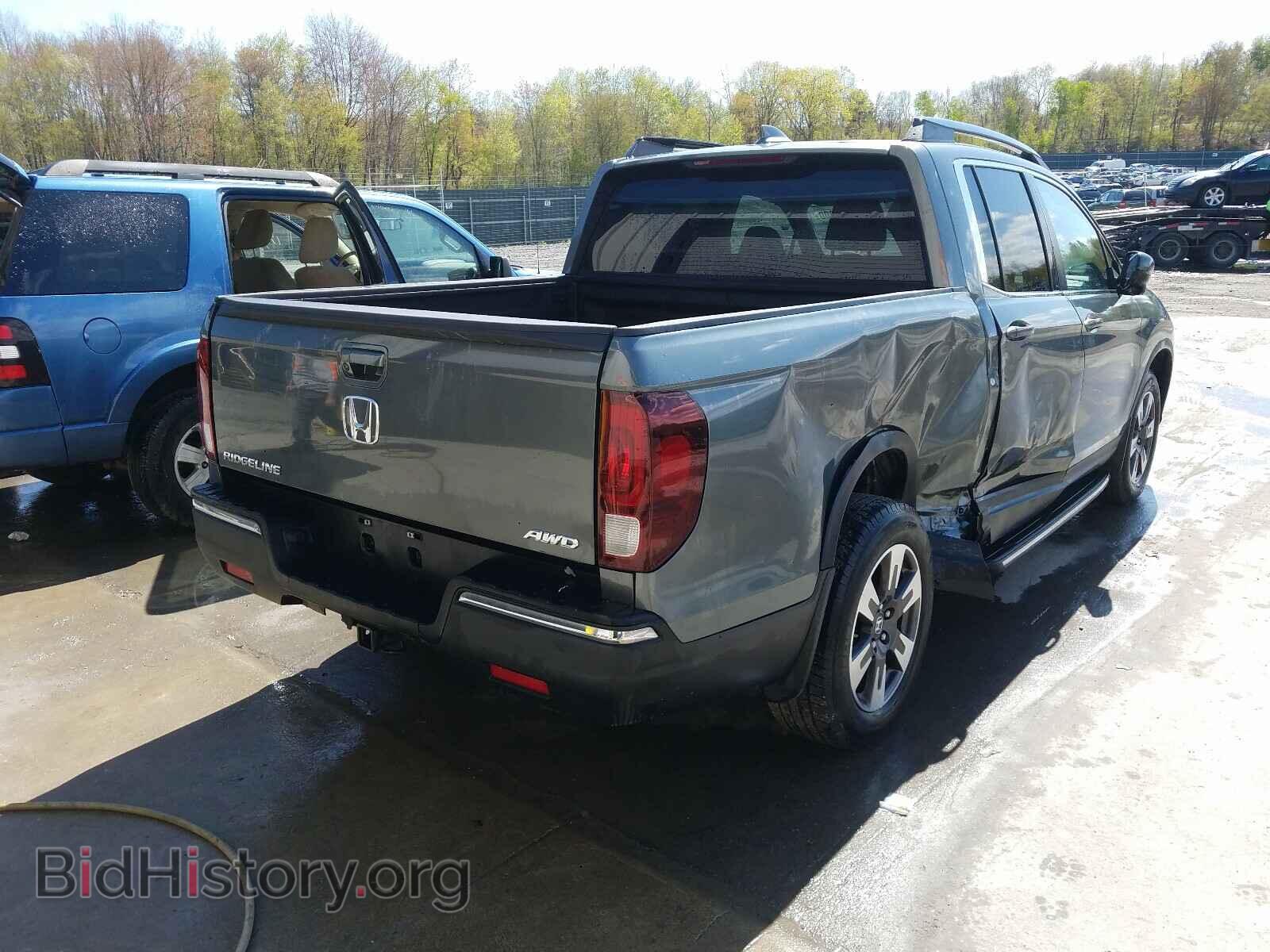 2017 HONDA RIDGELINE - VIN: 5FPYK3F62HB014139 - Фото 4
