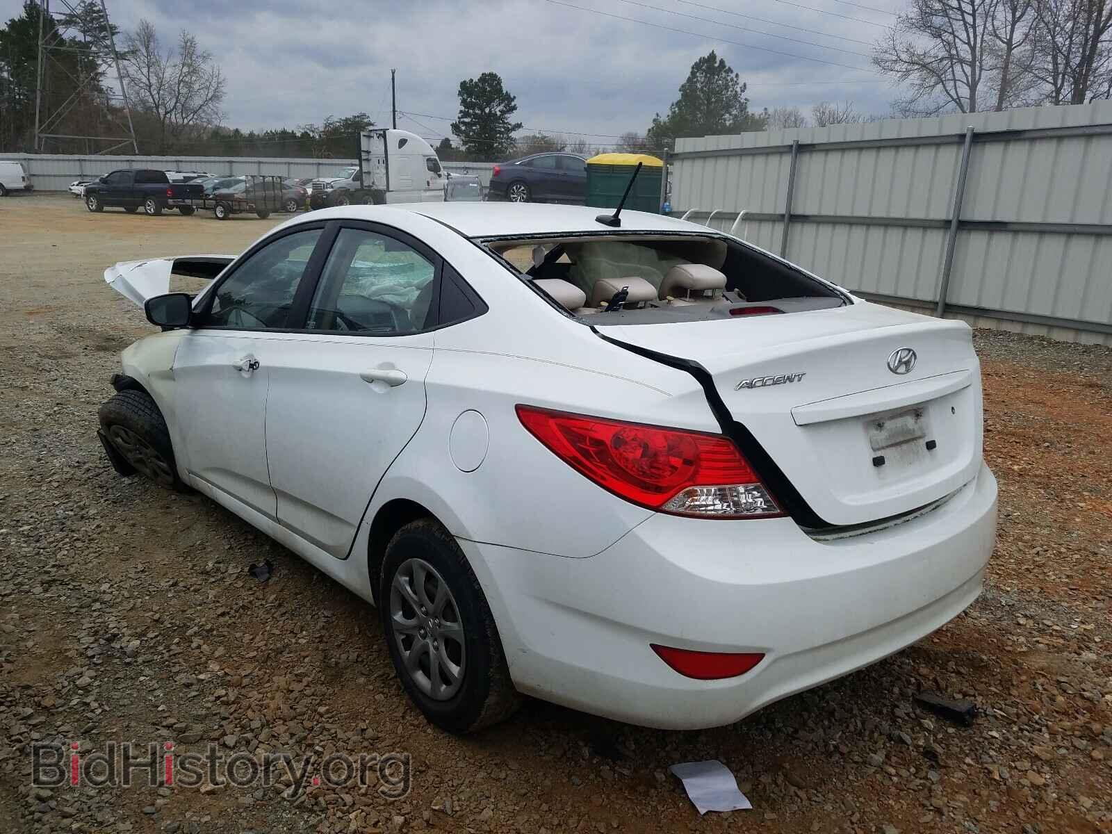 2013 HYUNDAI ACCENT - VIN: KMHCT4AE3DU483550 - Фото 3