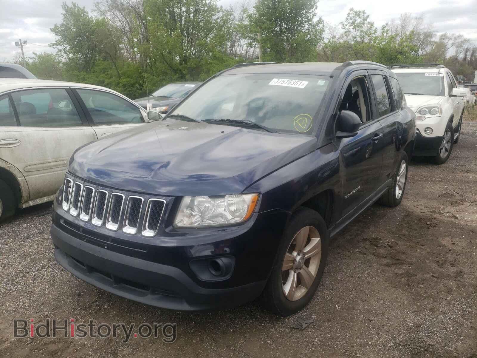 2011 JEEP COMPASS - VIN: 1J4NF1FB6BD135136 - Фото 2