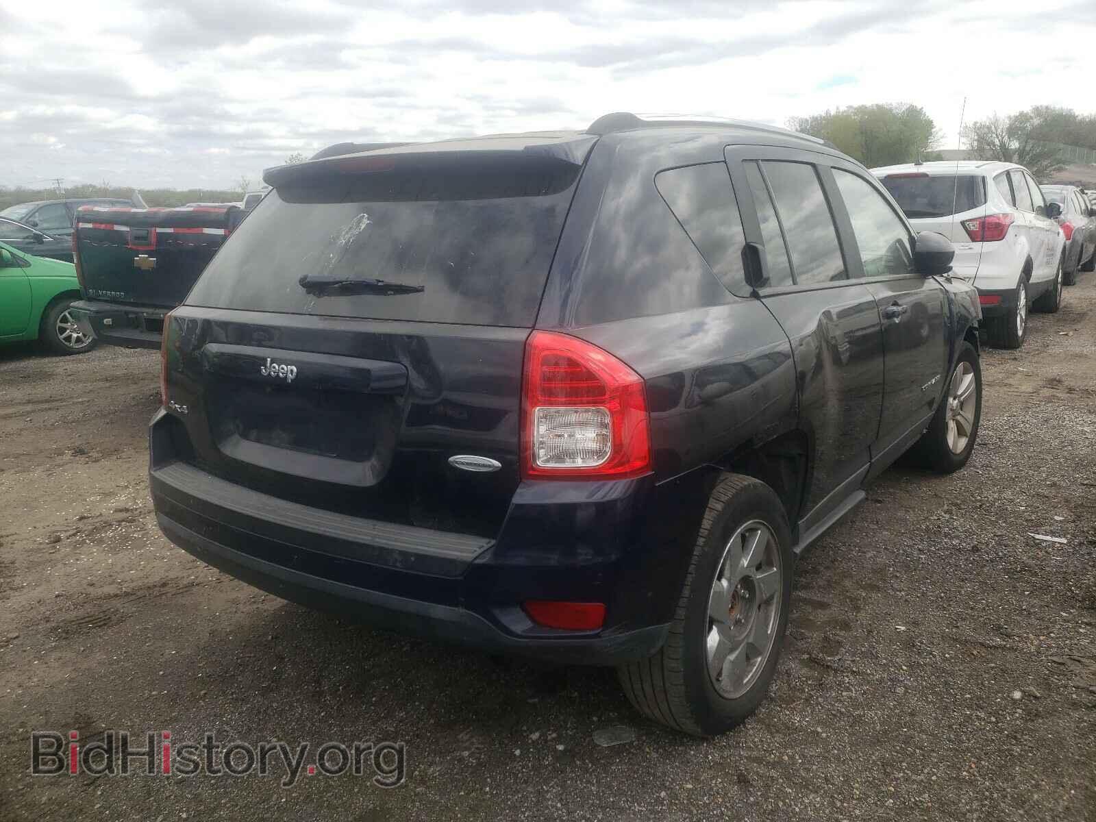 2011 JEEP COMPASS - VIN: 1J4NF1FB6BD135136 - Фото 4