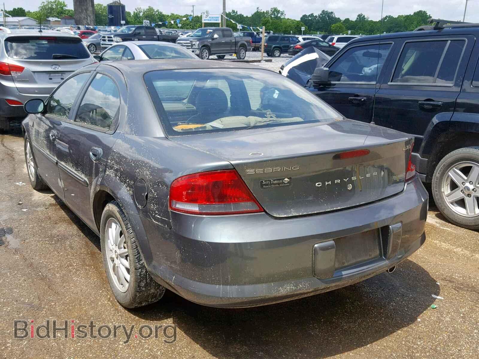 2002 CHRYSLER SEBRING - VIN: 1C3EL56R22N291613 - Фото 3