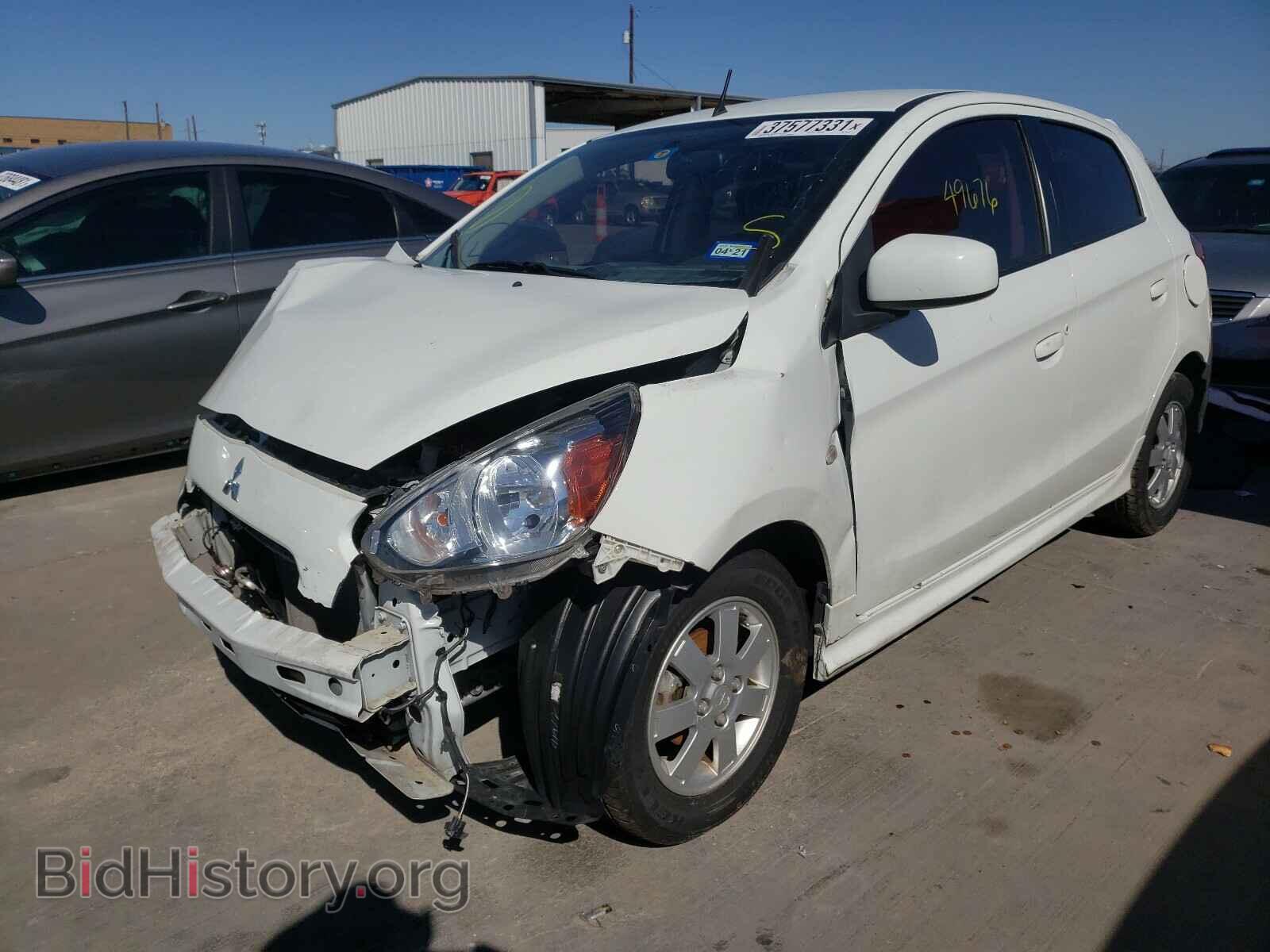 2014 MITSUBISHI MIRAGE - VIN: ML32A4HJ4EH018815 - Фото 2