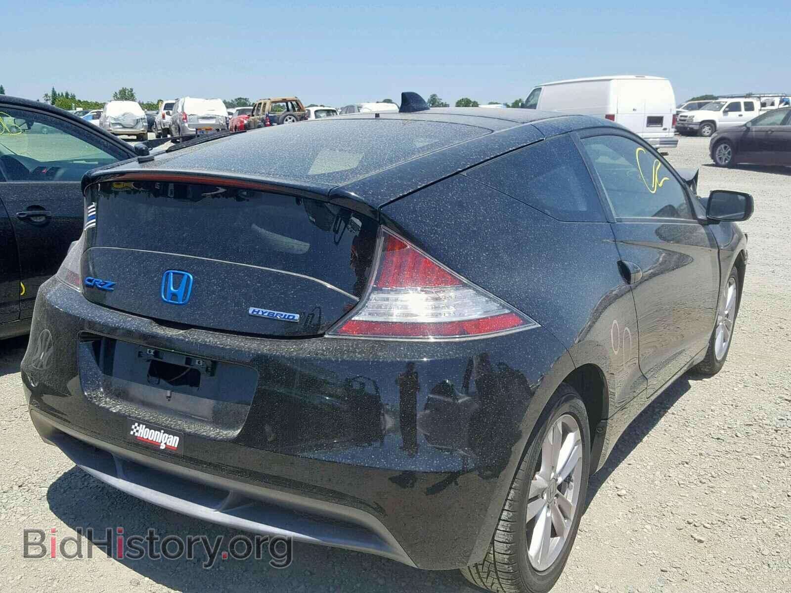 2012 HONDA CR-Z - VIN: JHMZF1D4XCS003763 - Фото 4