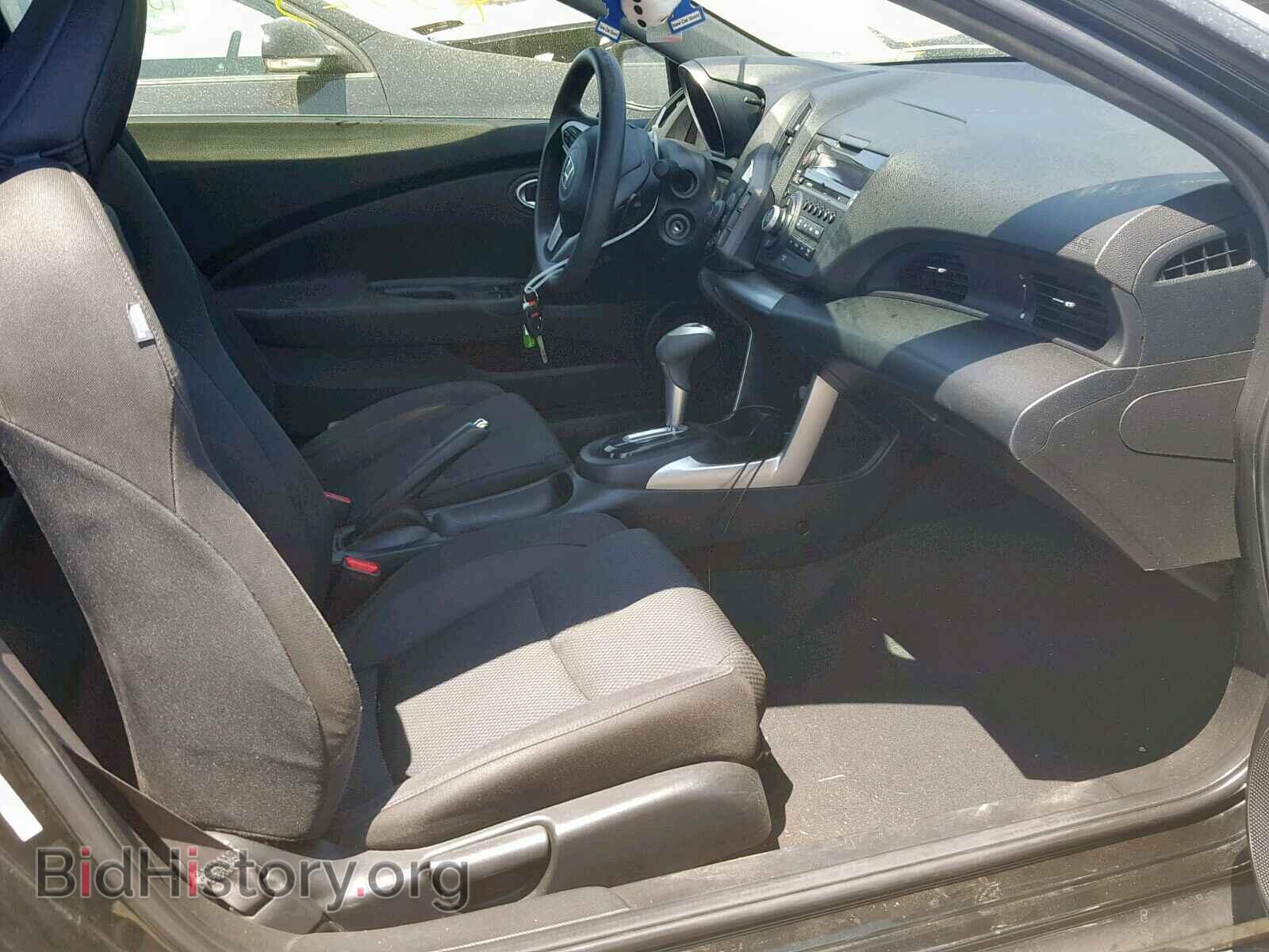 2012 HONDA CR-Z - VIN: JHMZF1D4XCS003763 - Фото 5