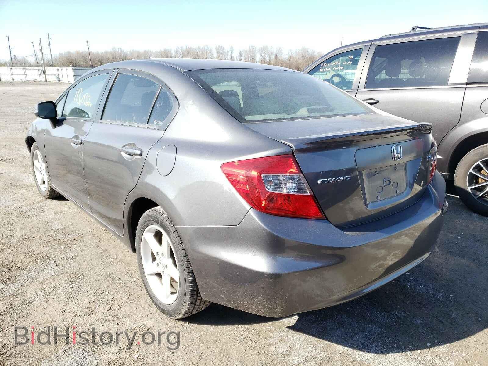 2012 HONDA CIVIC - VIN: 2HGFB2F61CH553379 - Фото 3