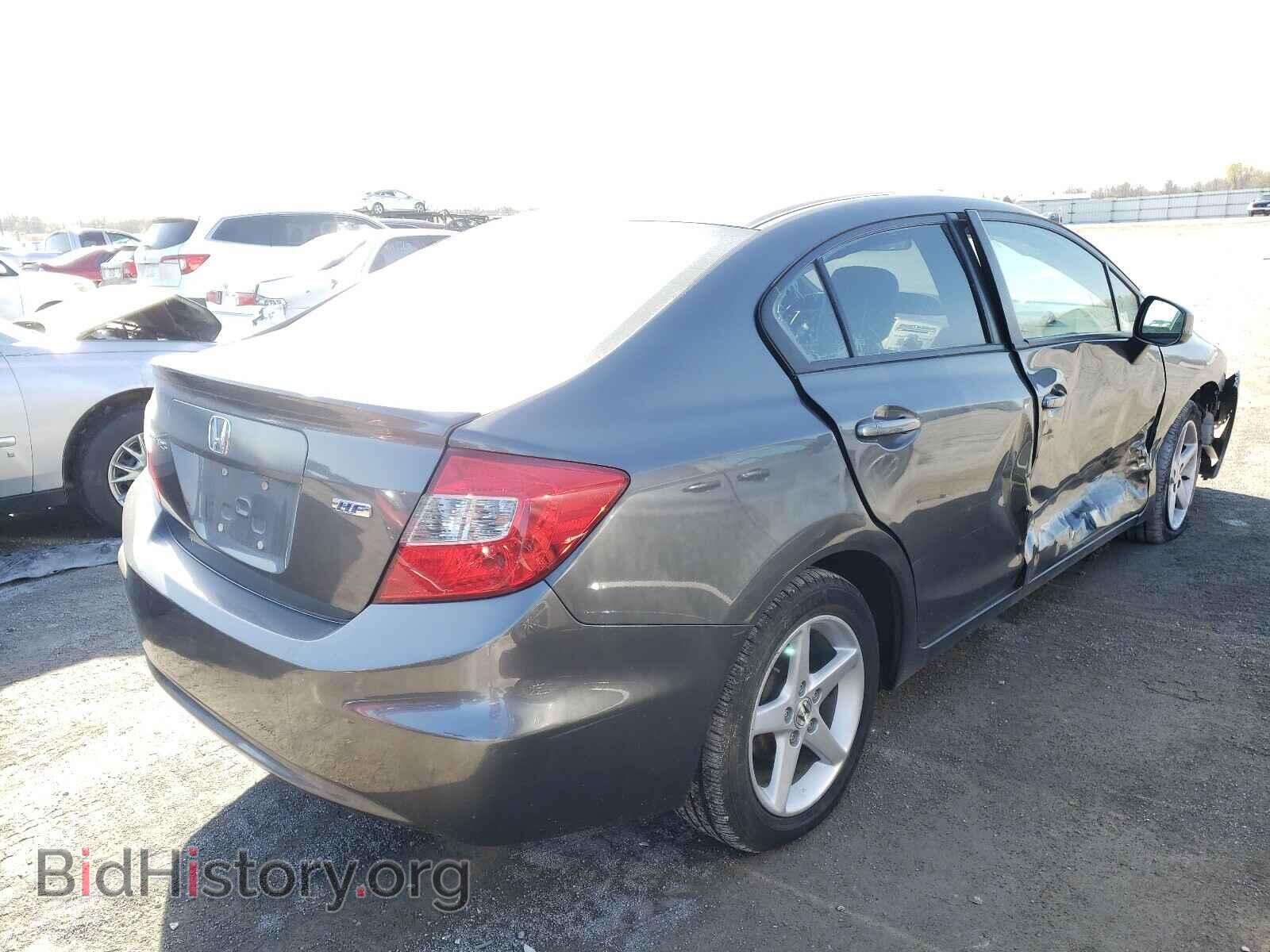 2012 HONDA CIVIC - VIN: 2HGFB2F61CH553379 - Фото 4