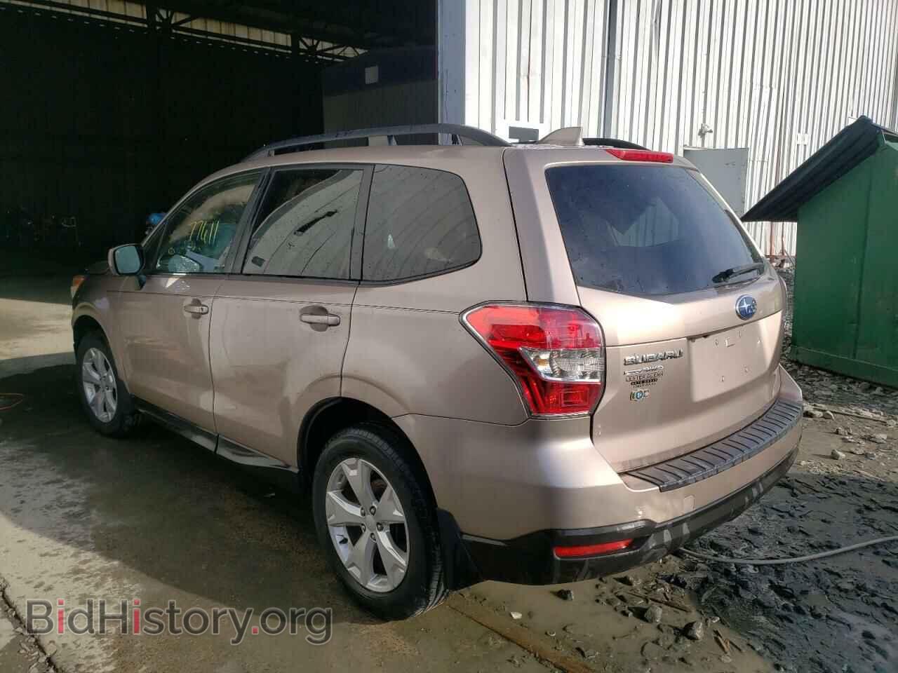 2016 SUBARU FORESTER - VIN: JF2SJAFCXGH491767 - Фото 3
