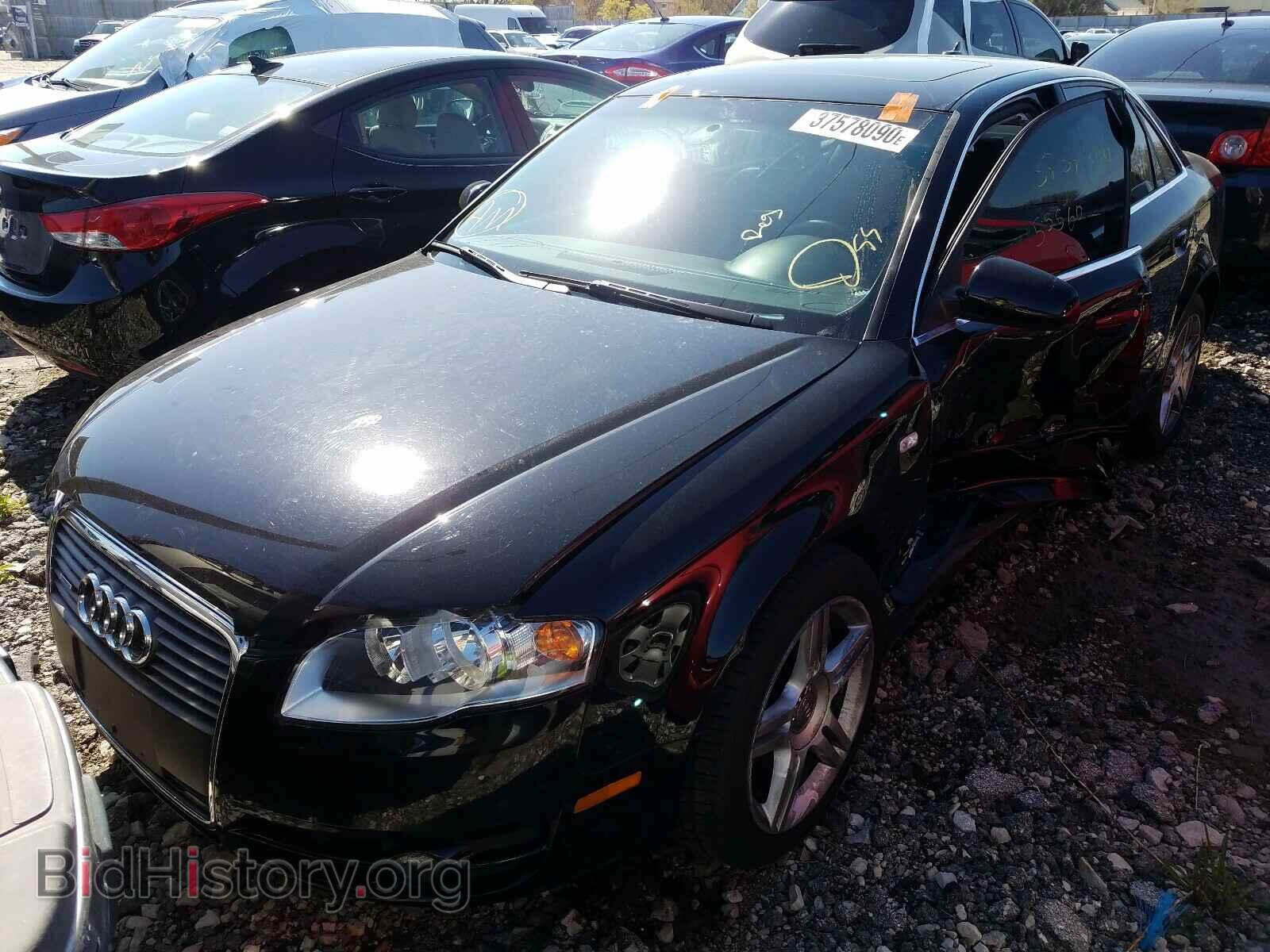 2007 AUDI A4 - VIN: WAUDF78E17A133800 - Фото 2