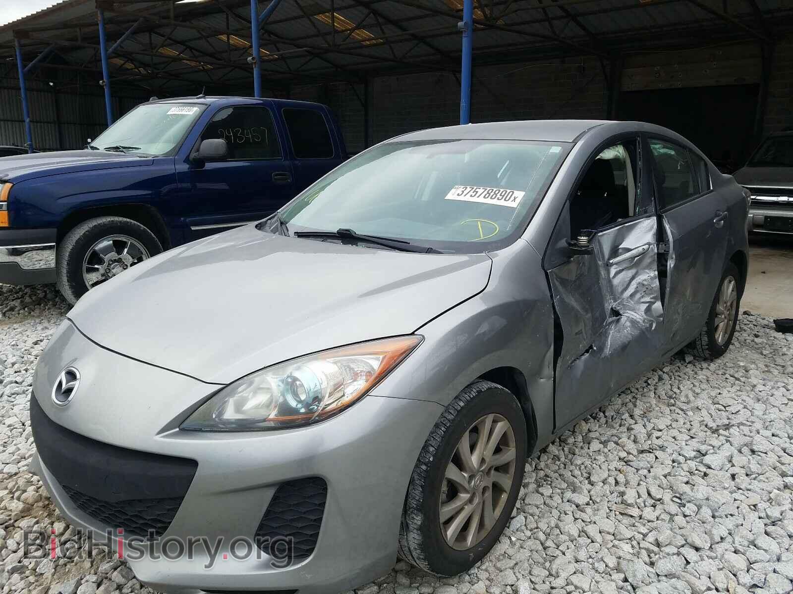 2012 MAZDA 3 - VIN: JM1BL1V77C1681395 - Фото 2