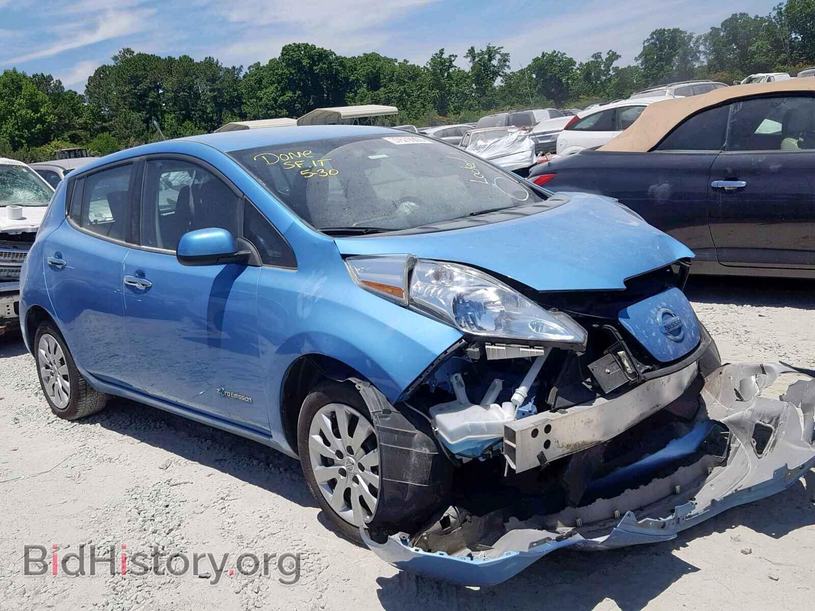 Фотография 1N4AZ0CP6DC421802 - NISSAN LEAF 2013