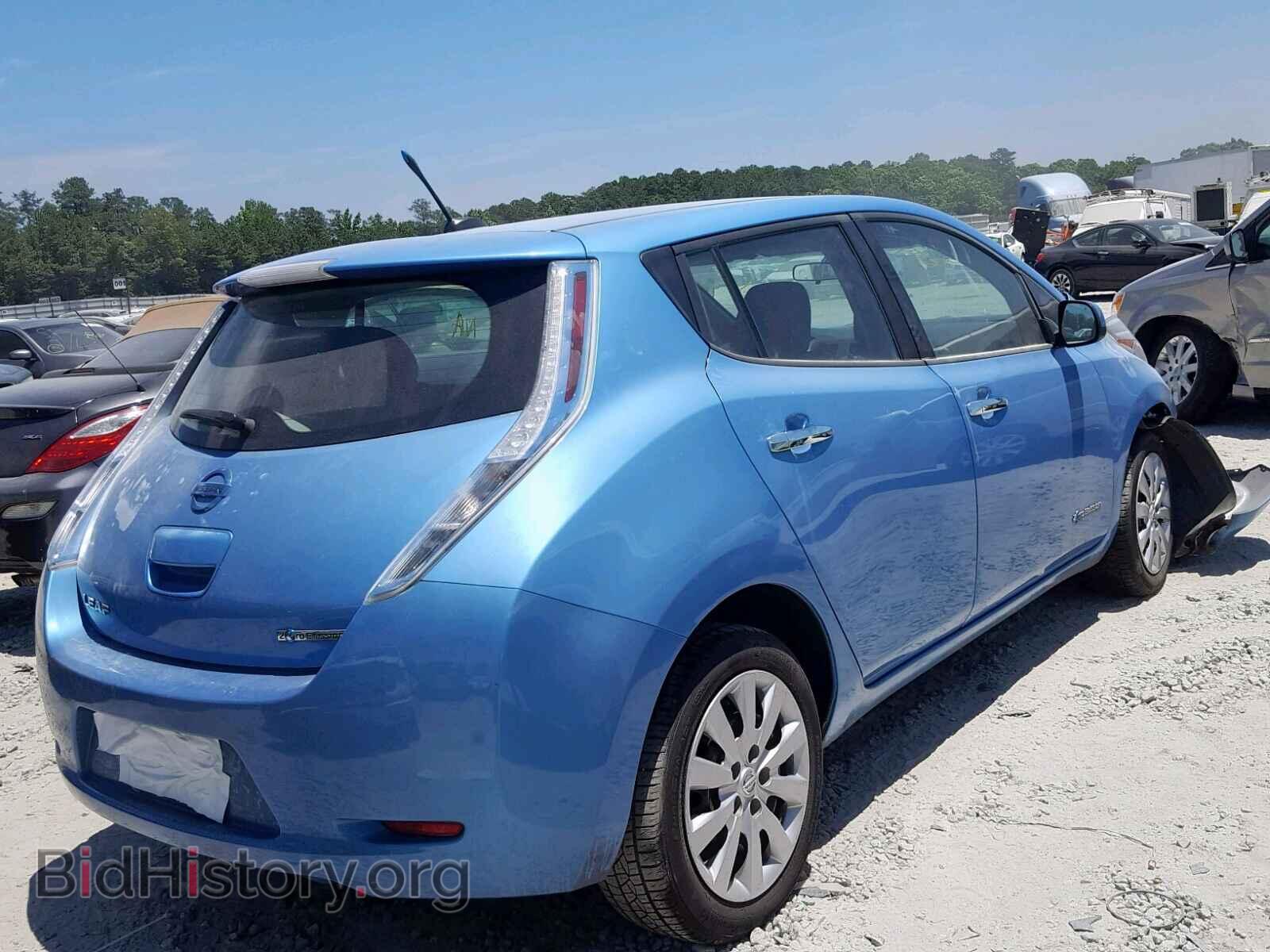 2013 NISSAN LEAF - VIN: 1N4AZ0CP6DC421802 - Фото 4