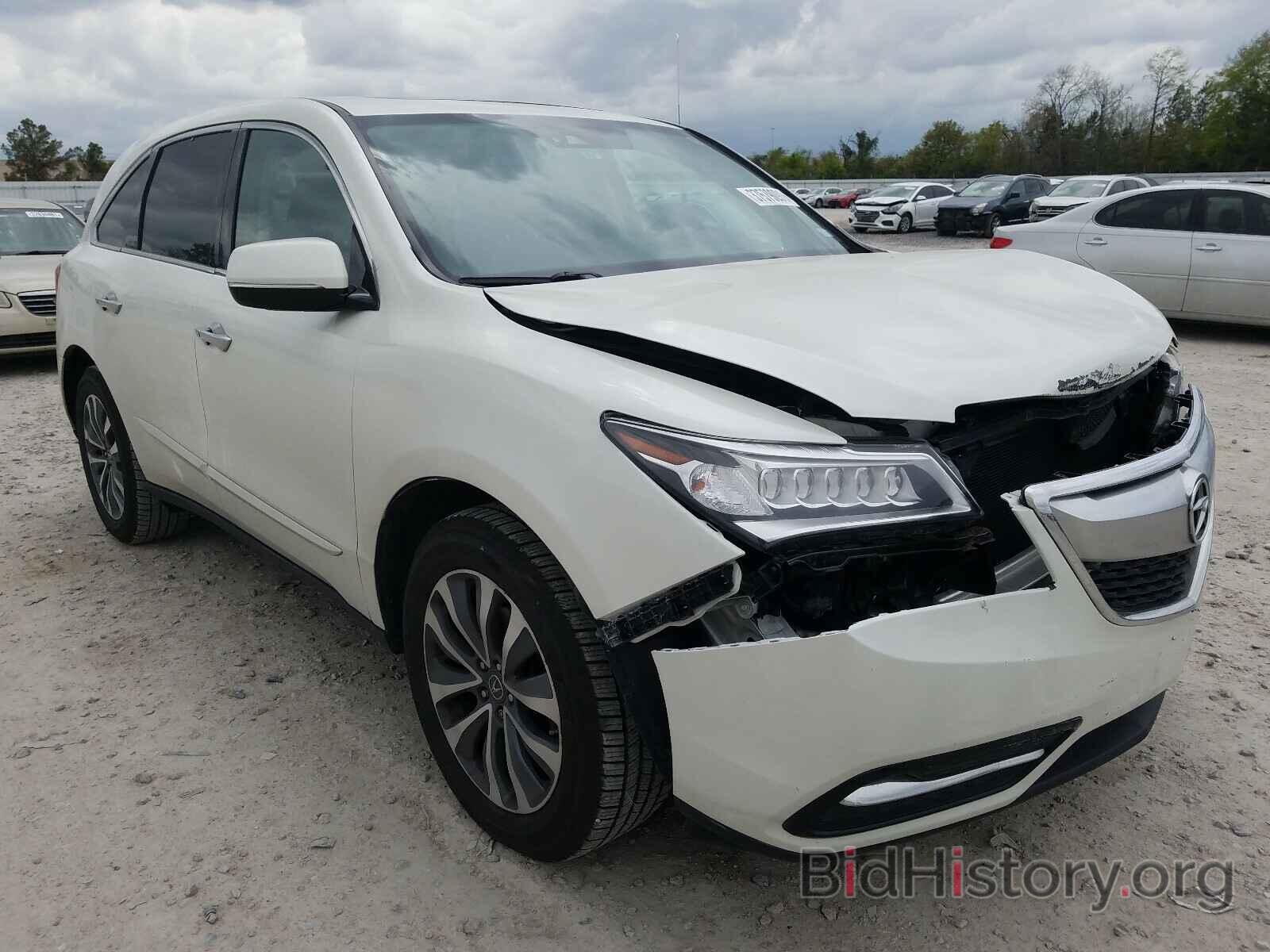 Photo 5FRYD3H45GB007021 - ACURA MDX 2016