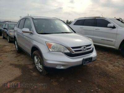 2011 Honda CRV CR-V EXL, silver — VIN 5J6RE4H75BL078044, Copart