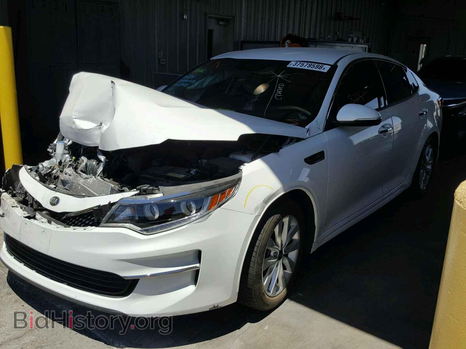 2016 KIA OPTIMA - VIN: 5XXGU4L36GG096421 - Фото 2