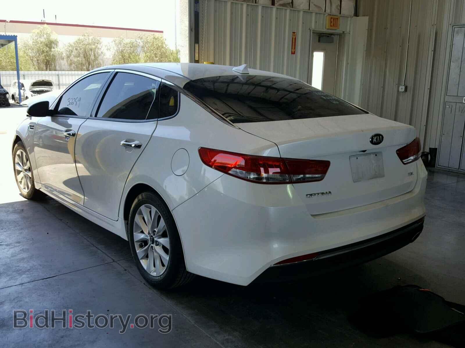2016 KIA OPTIMA - VIN: 5XXGU4L36GG096421 - Фото 3