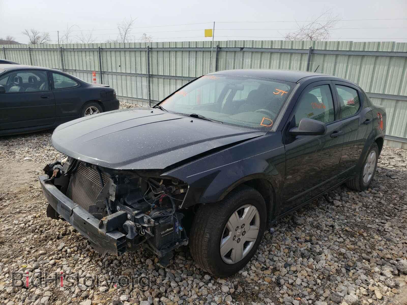 2008 DODGE AVENGER - VIN: 1B3LC46J98N183832 - Фото 2