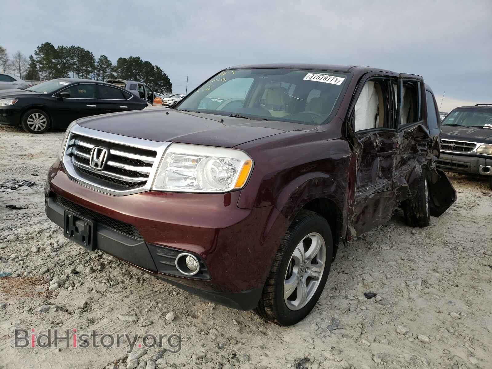 2013 HONDA PILOT - VIN: 5FNYF3H47DB044448 - Фото 2
