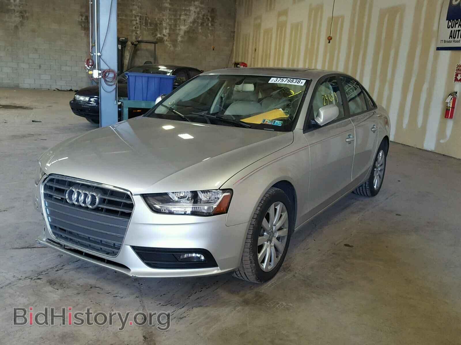2014 AUDI A4 - VIN: WAUBFAFL8EN043801 - Фото 2