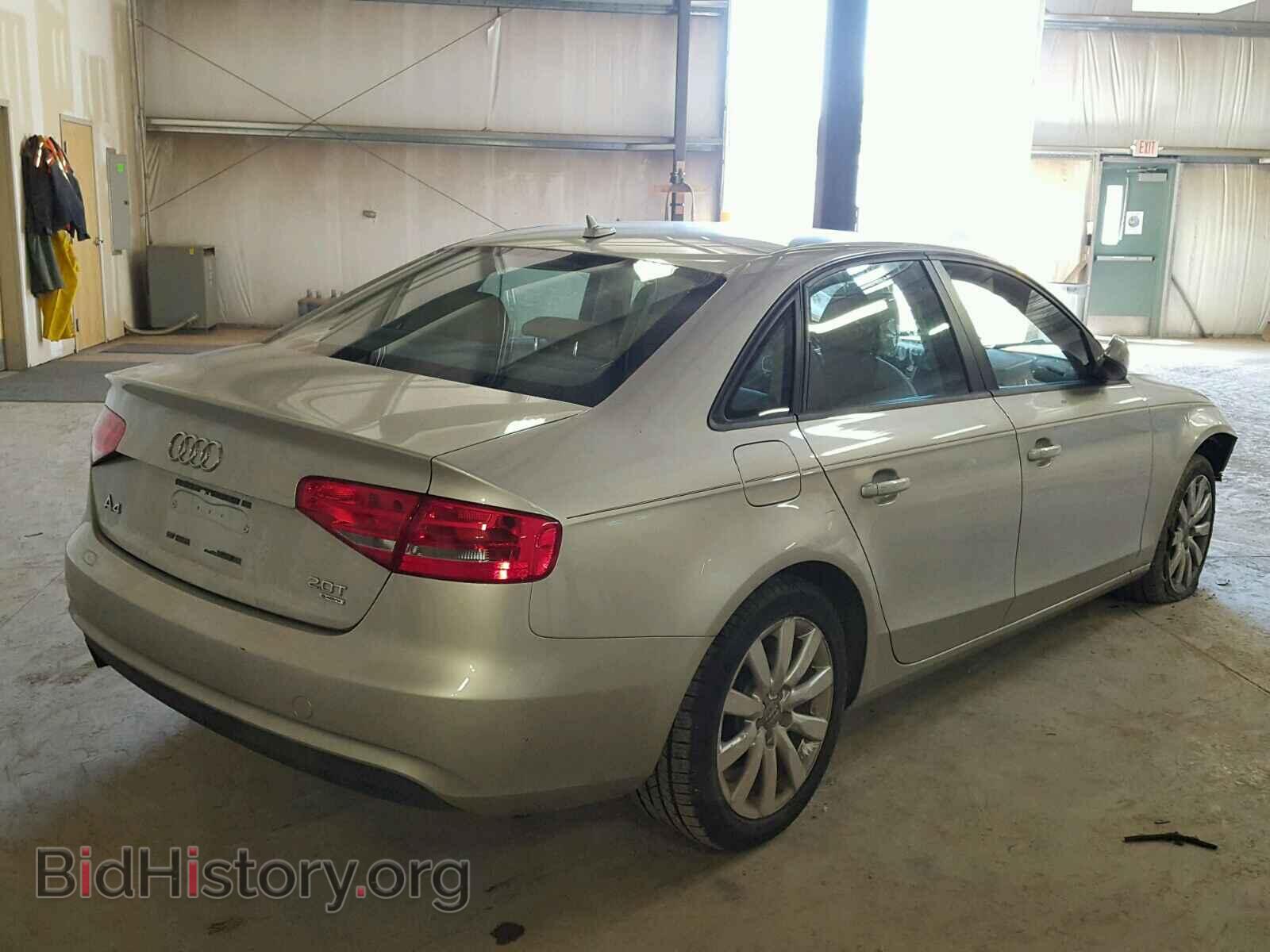 2014 AUDI A4 - VIN: WAUBFAFL8EN043801 - Фото 4