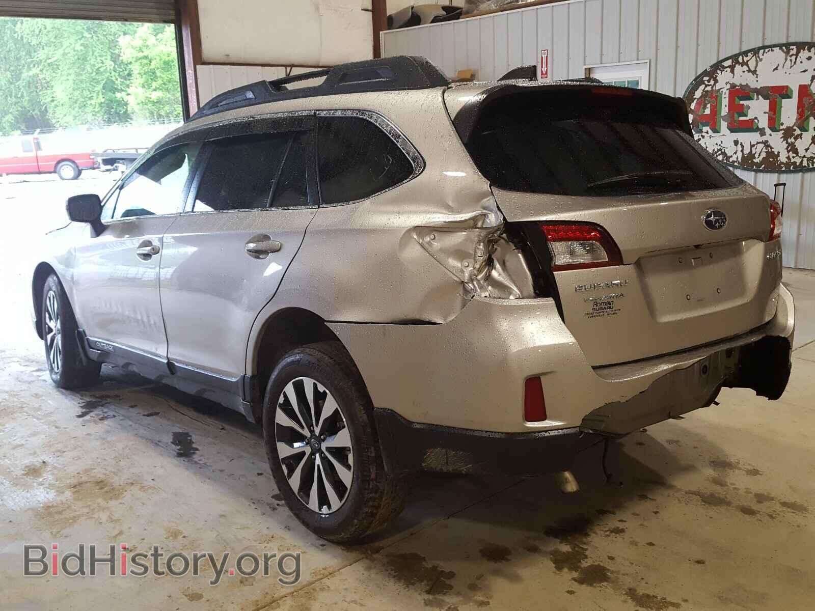 2016 SUBARU OUTBACK - VIN: 4S4BSBNCXG3200874 - Фото 3