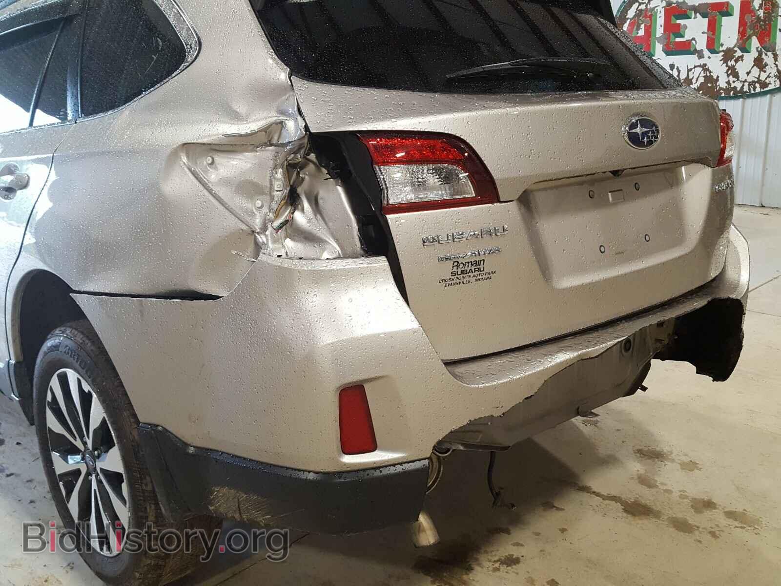 2016 SUBARU OUTBACK - VIN: 4S4BSBNCXG3200874 - Фото 9