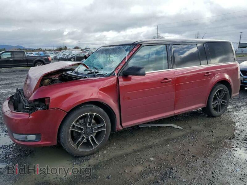 2014 Ford FLEX SEL (VIN 2FMGK5C88EBD33510) — photo 1 of 13, Copart, damage: front end