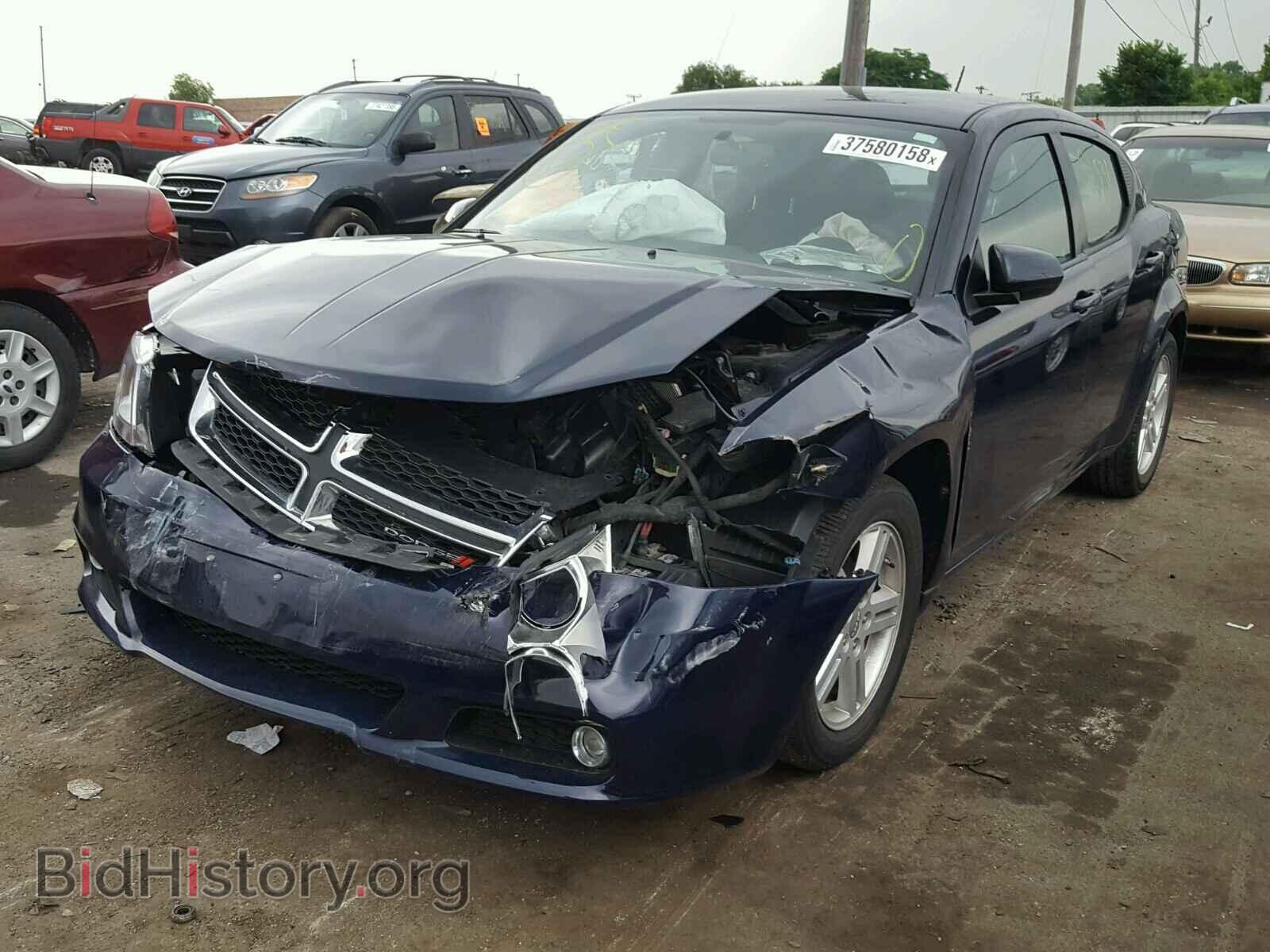 2013 DODGE AVENGER - VIN: 1C3CDZCBXDN625652 - Фото 2